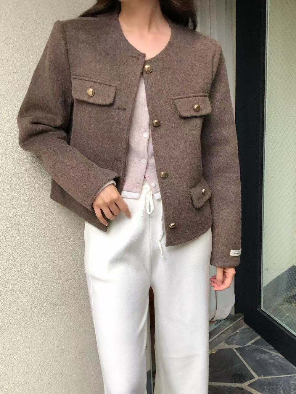 handmade 100% wool coat