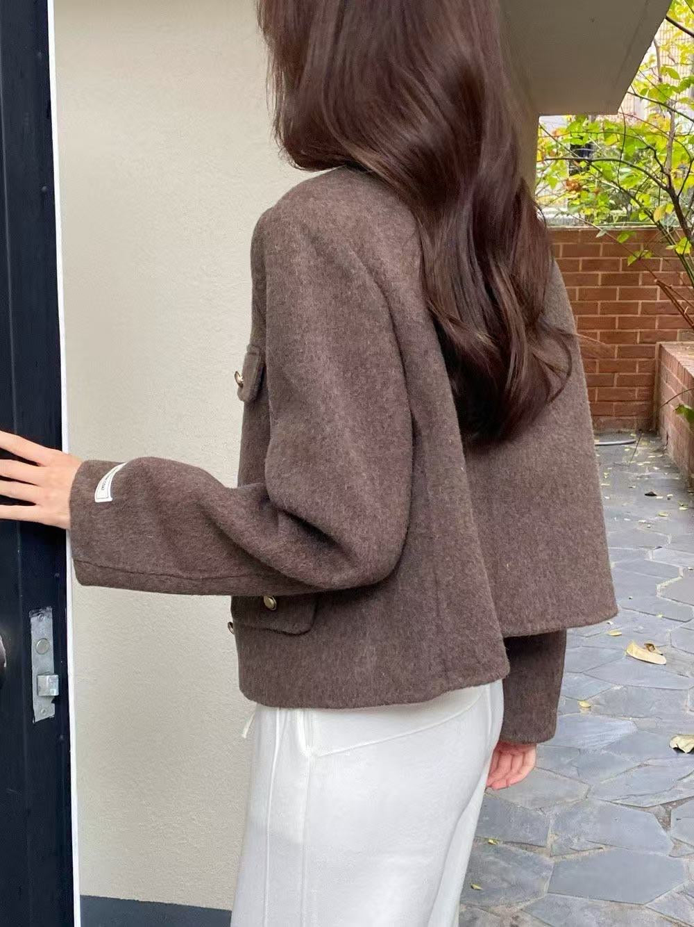 handmade 100% wool coat