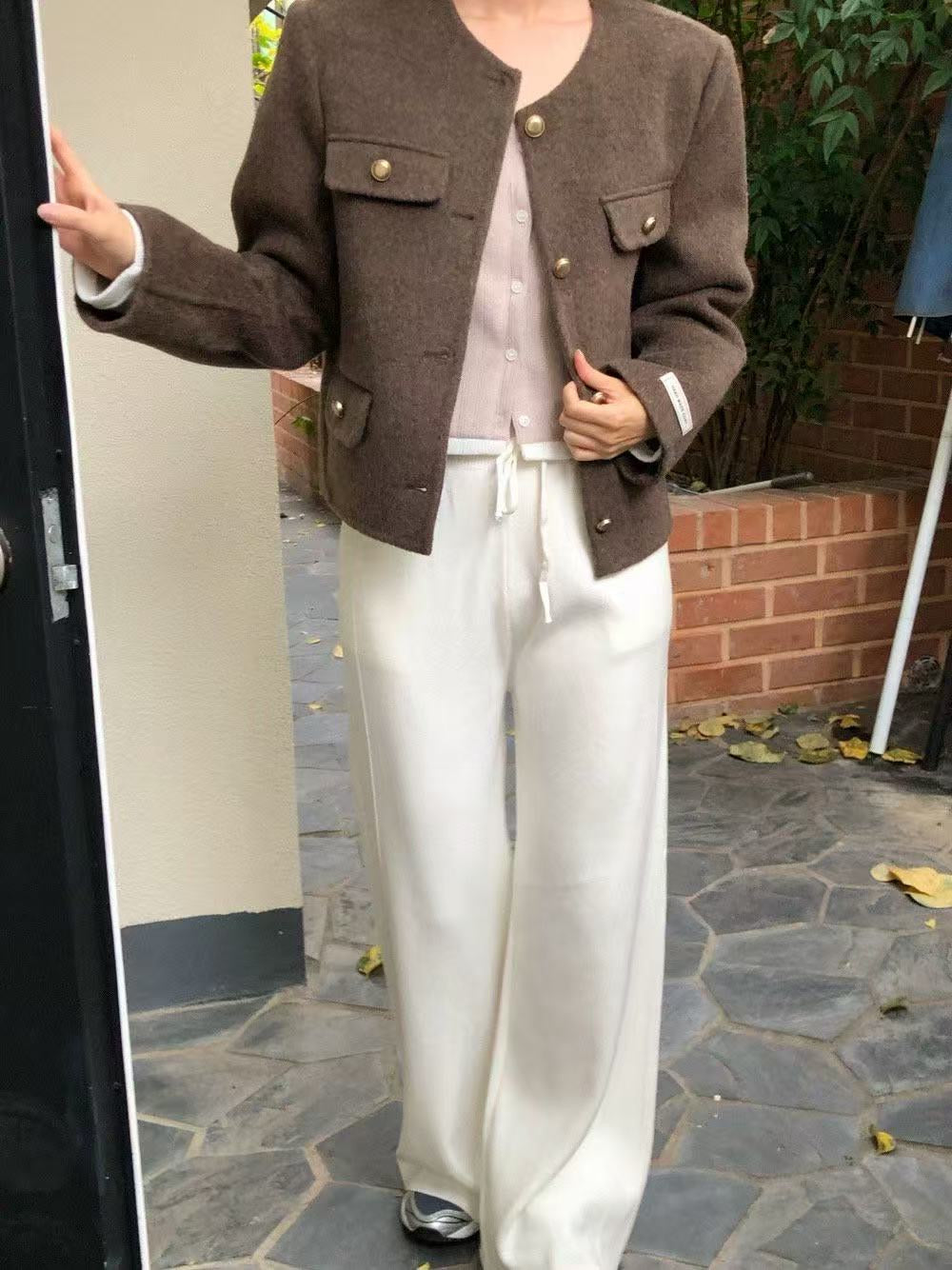 handmade 100% wool coat