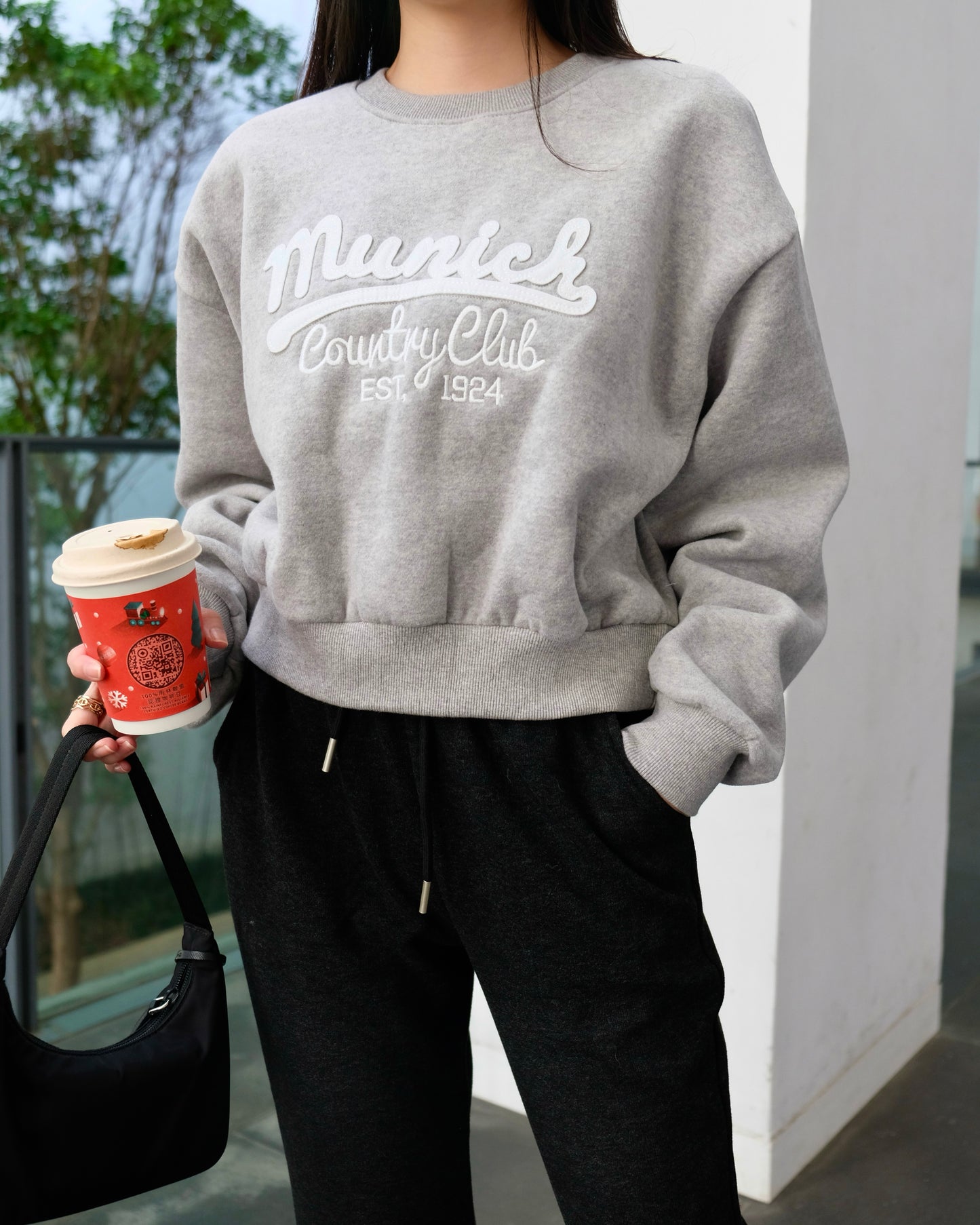 Munich Hoodies 灰色