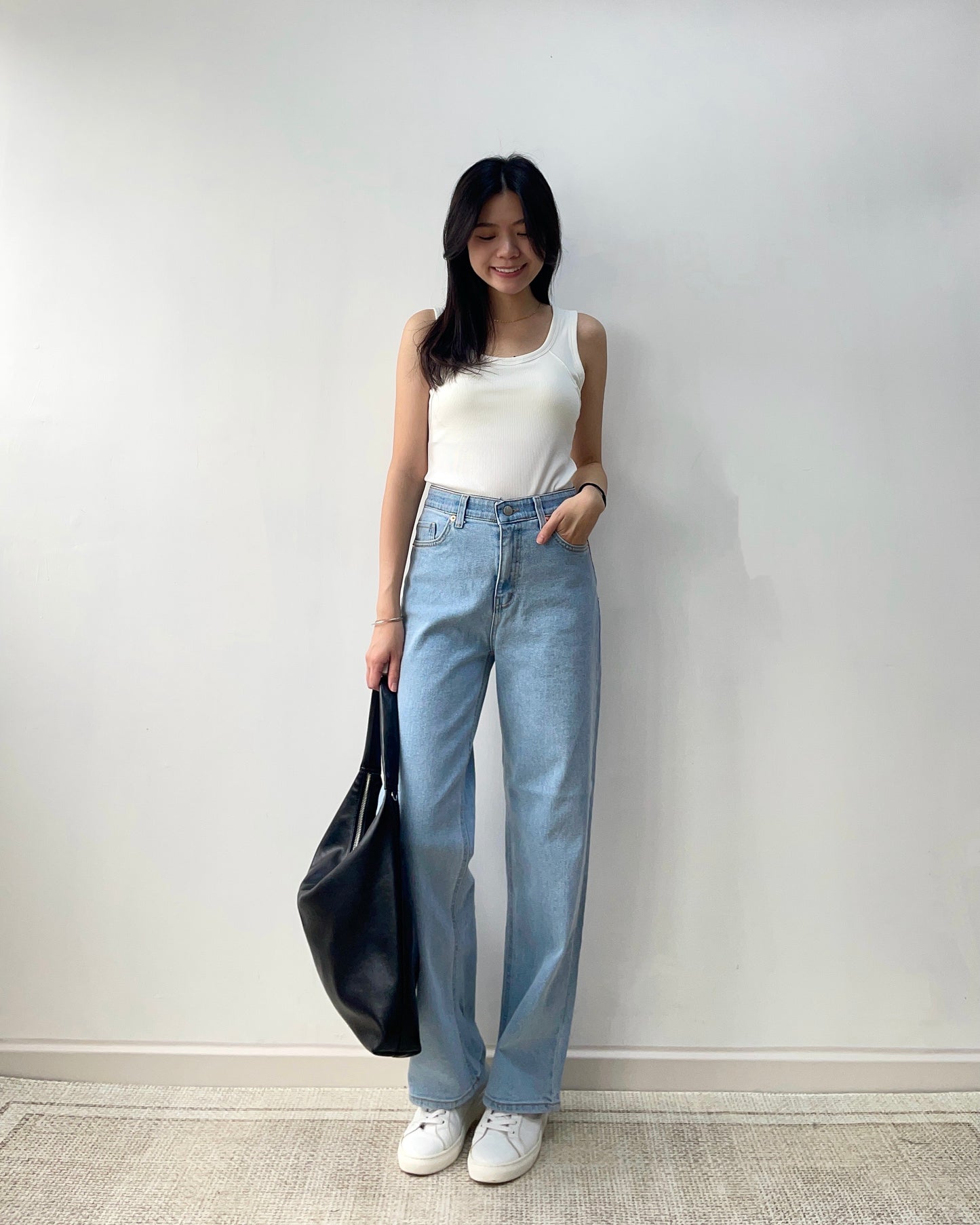 斜明線背心Bra Top