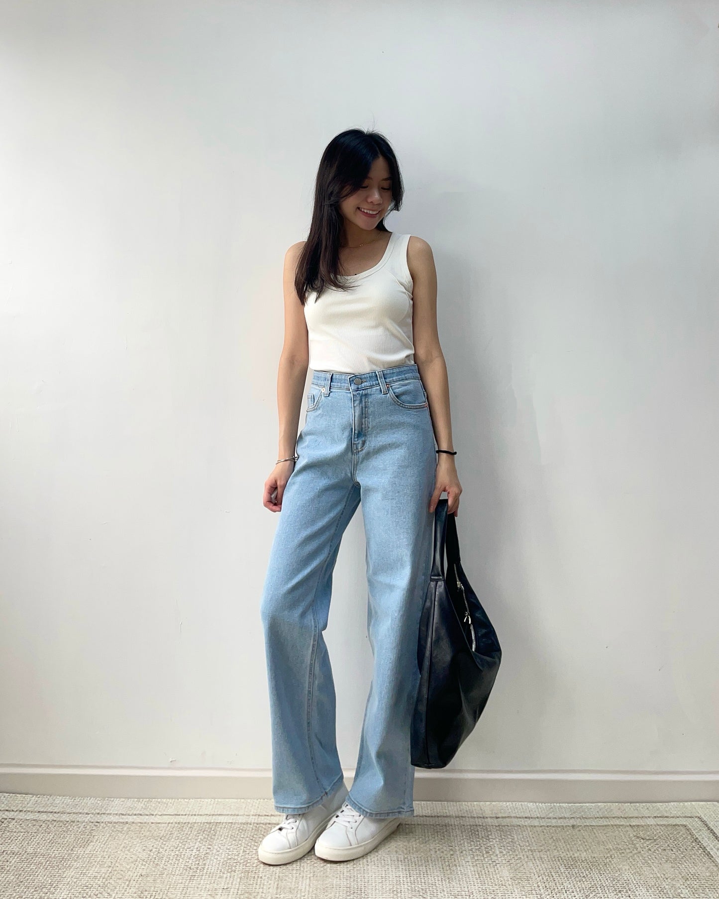 斜明線背心Bra Top