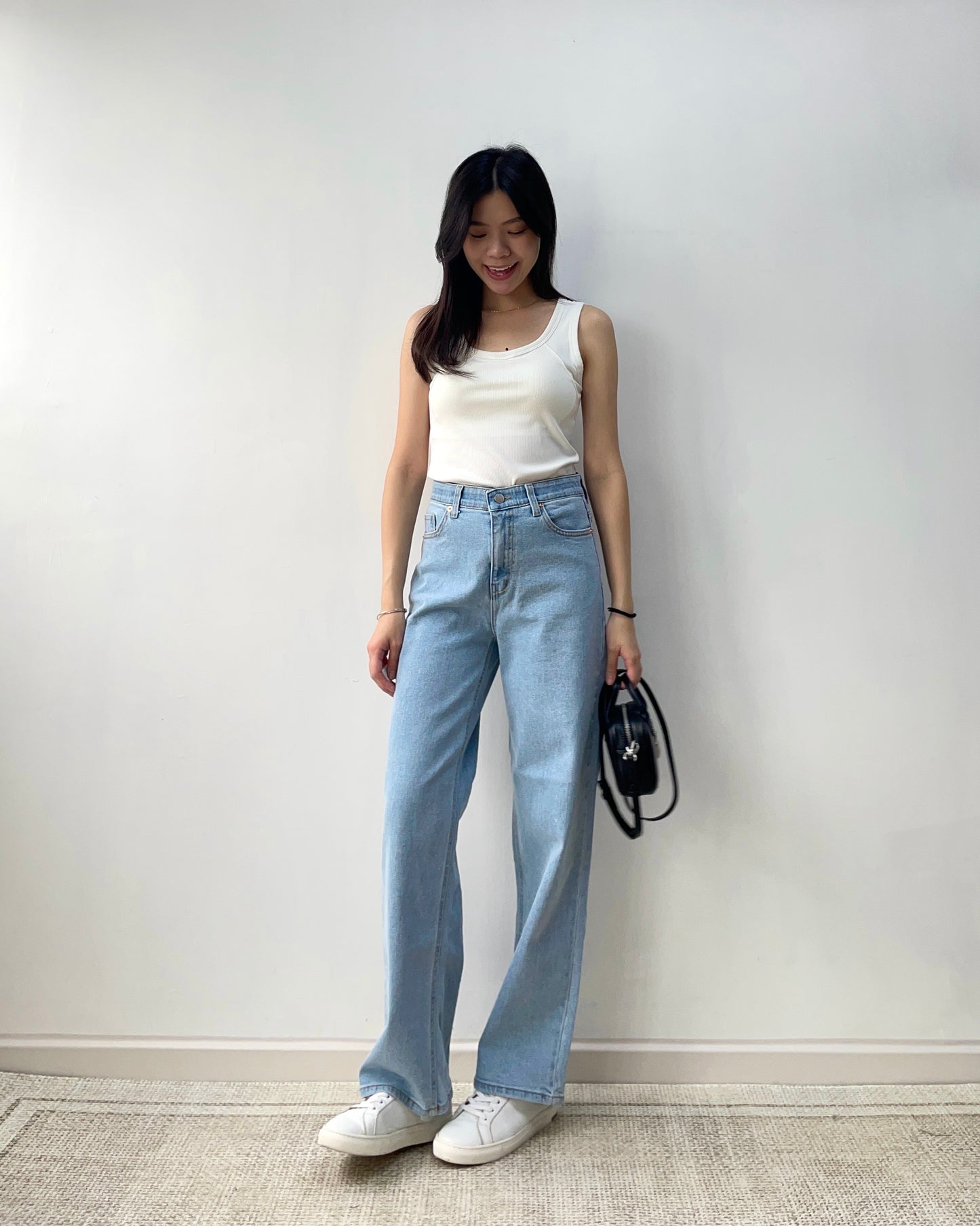 斜明線背心Bra Top