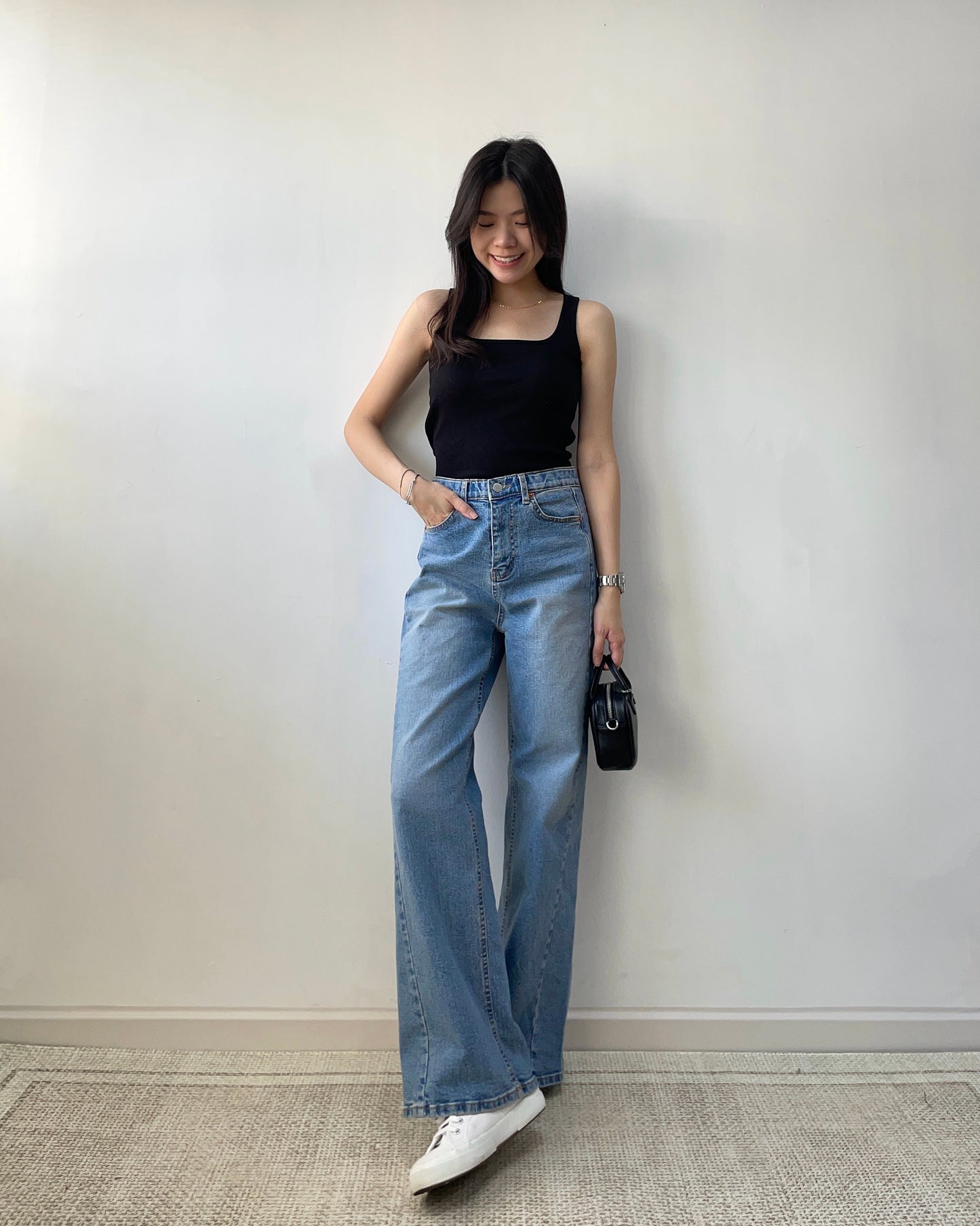 露背方領bra top