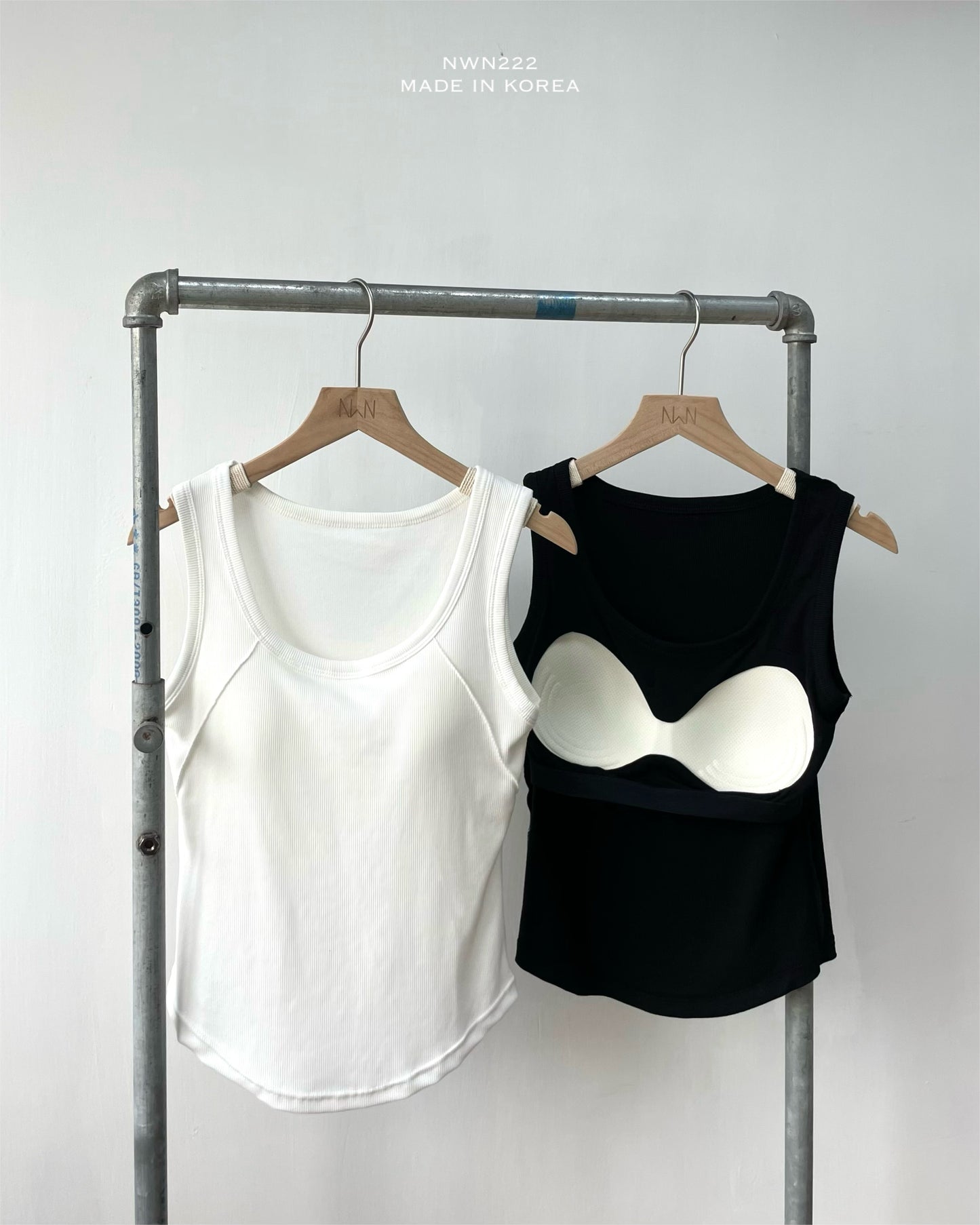 斜明線背心Bra Top
