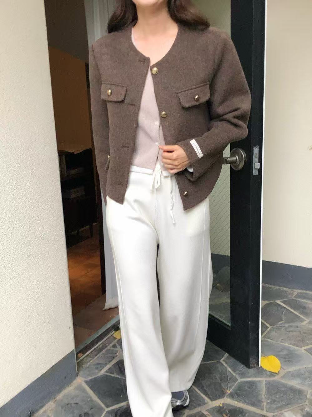handmade 100% wool coat