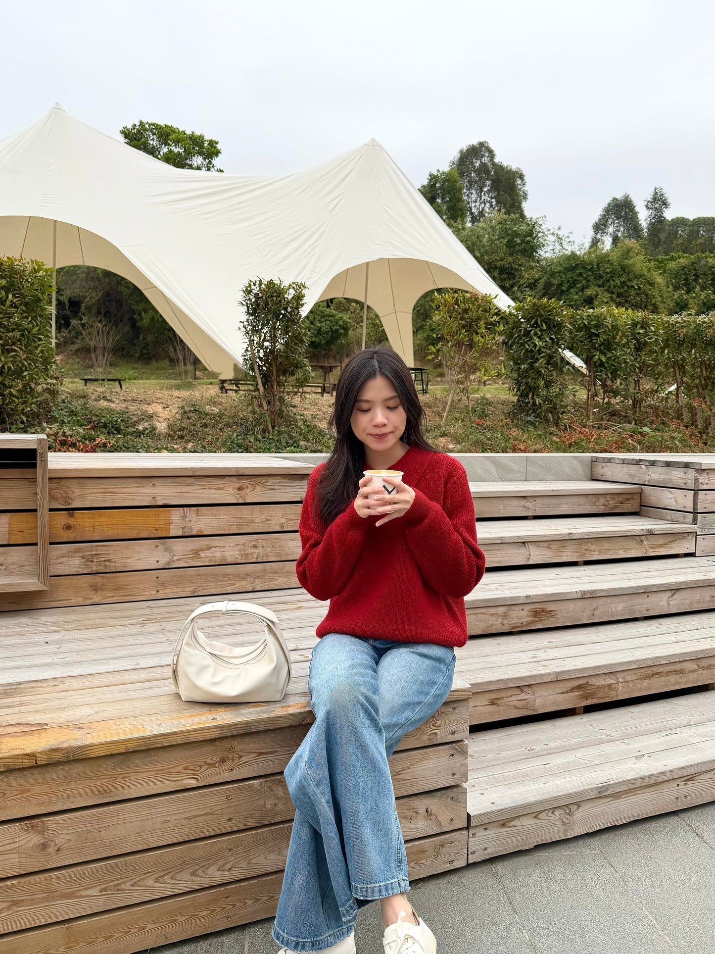 《現貨》筷子腳直筒寬牛褲