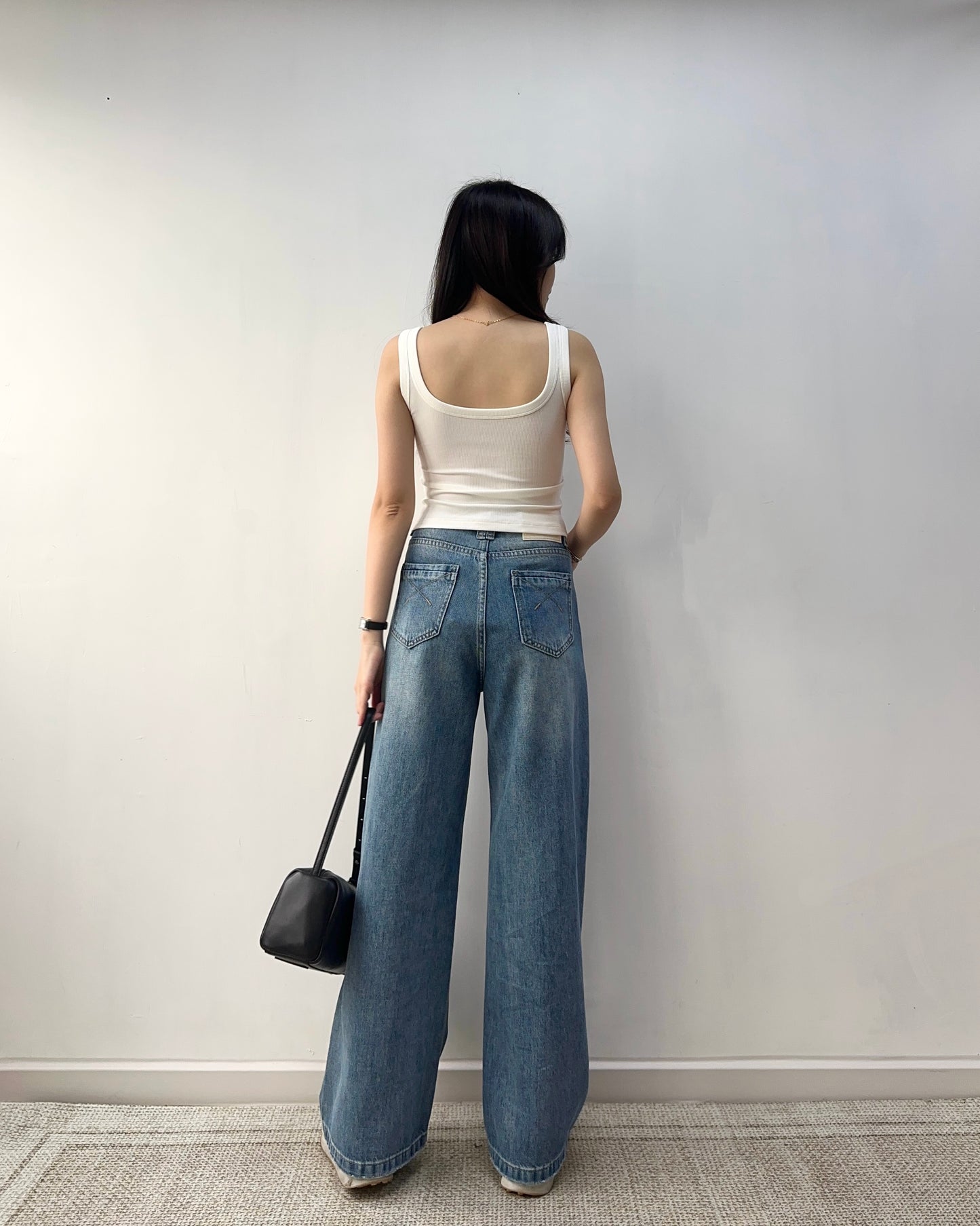 粗肩帶Basic Bra Top