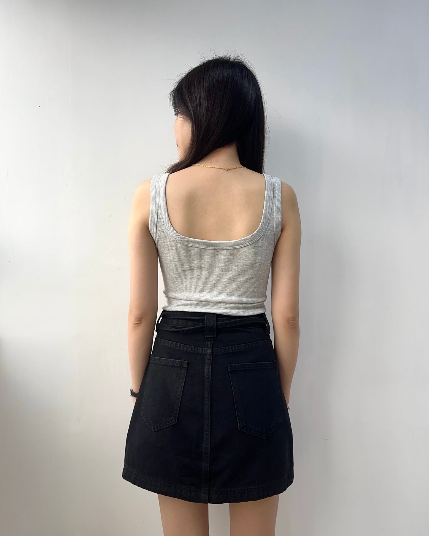 粗肩帶Basic Bra Top