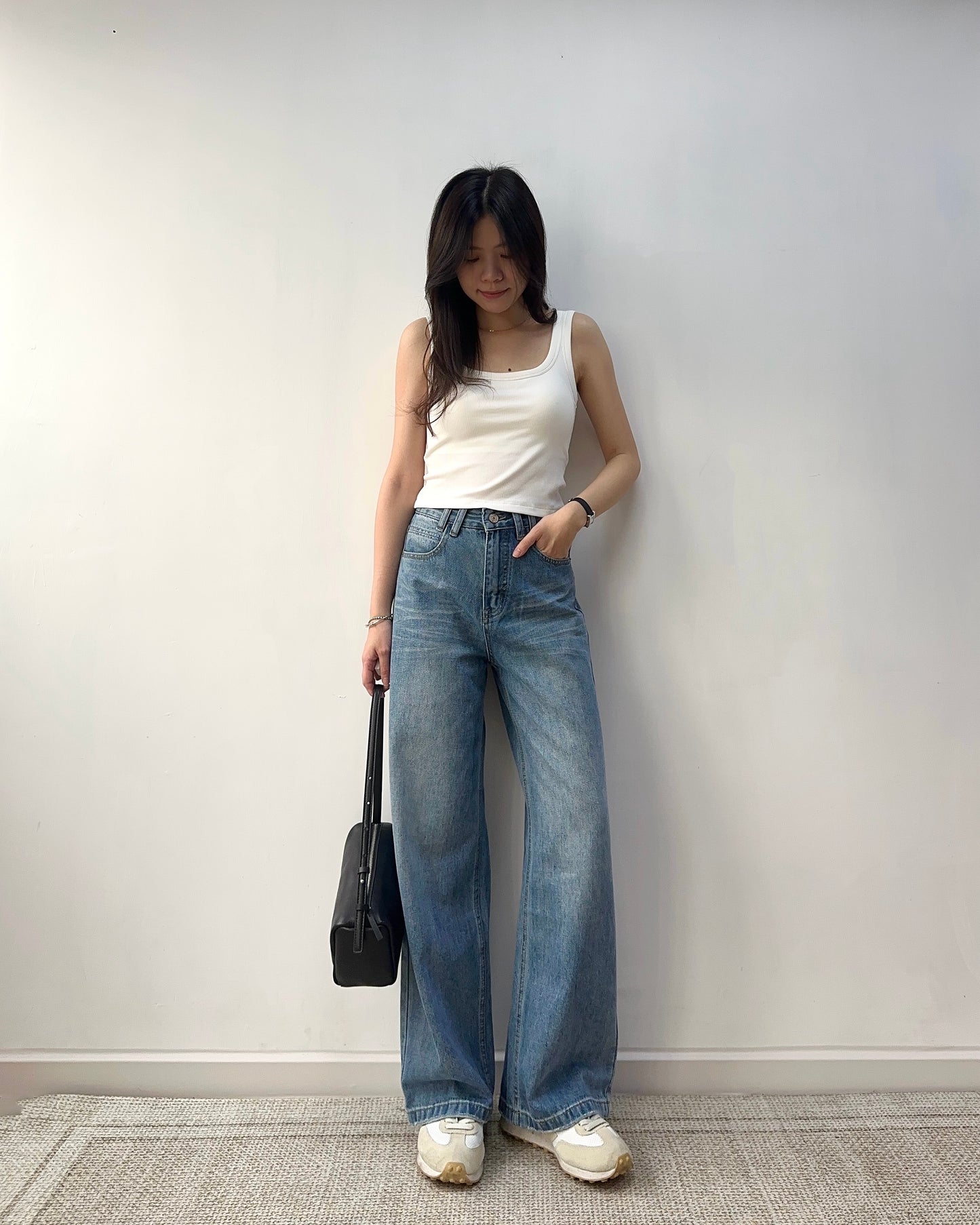 粗肩帶Basic Bra Top