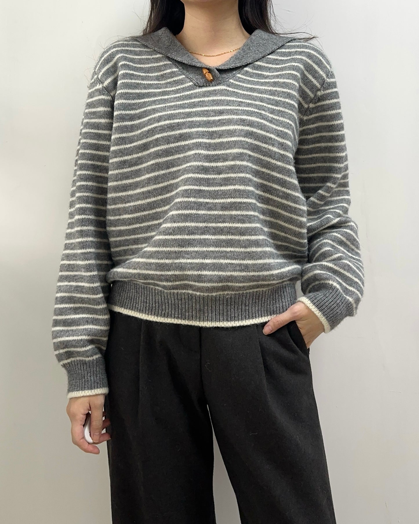 水手領橫間冷衫