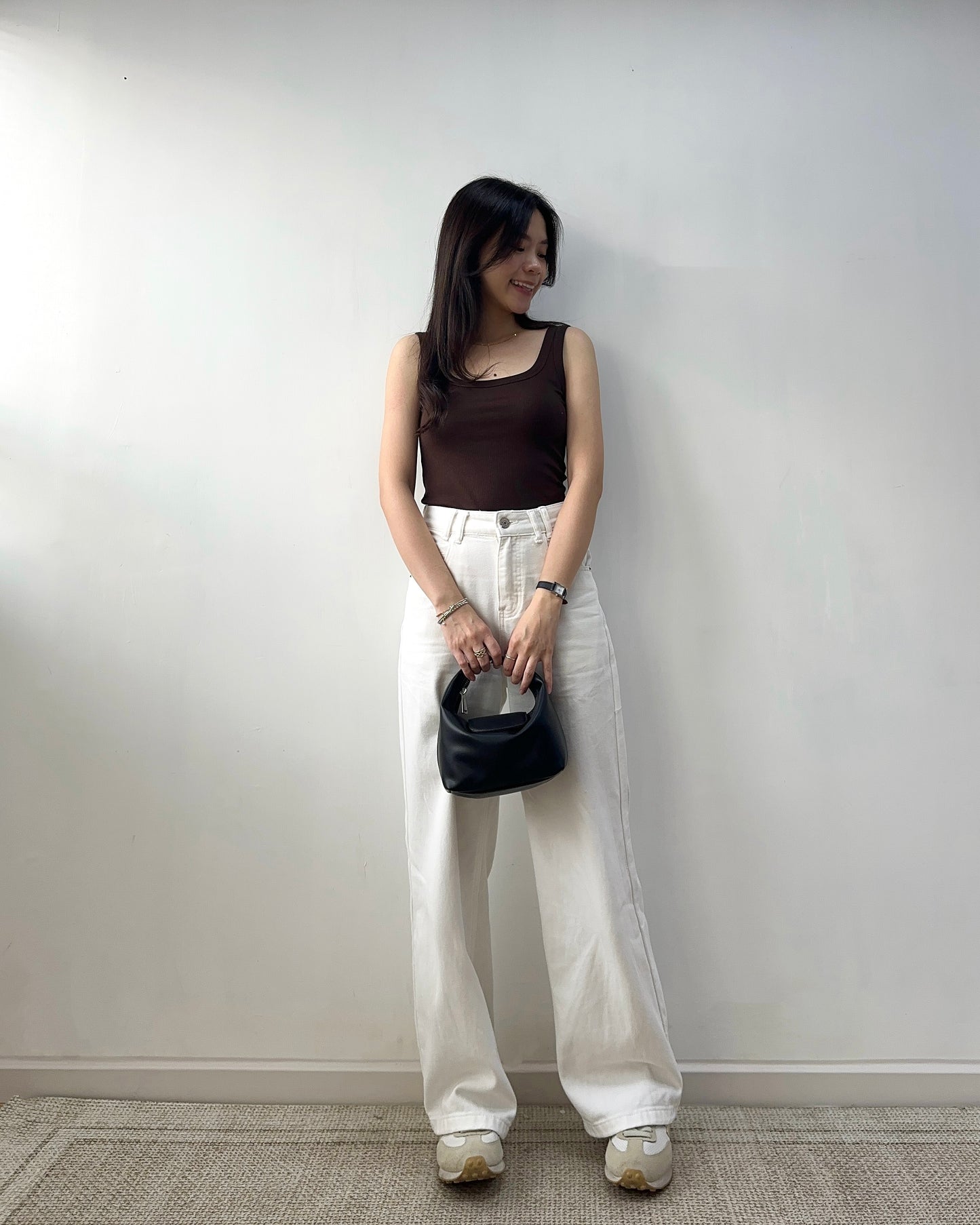 粗肩帶Basic Bra Top