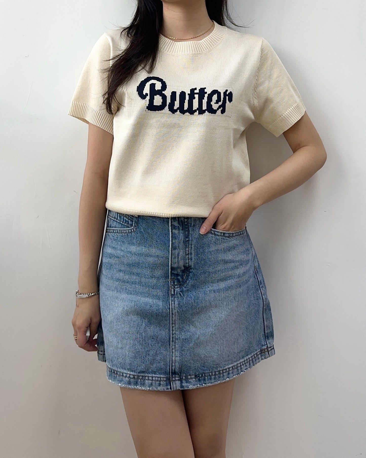 Butter 針織短袖Top