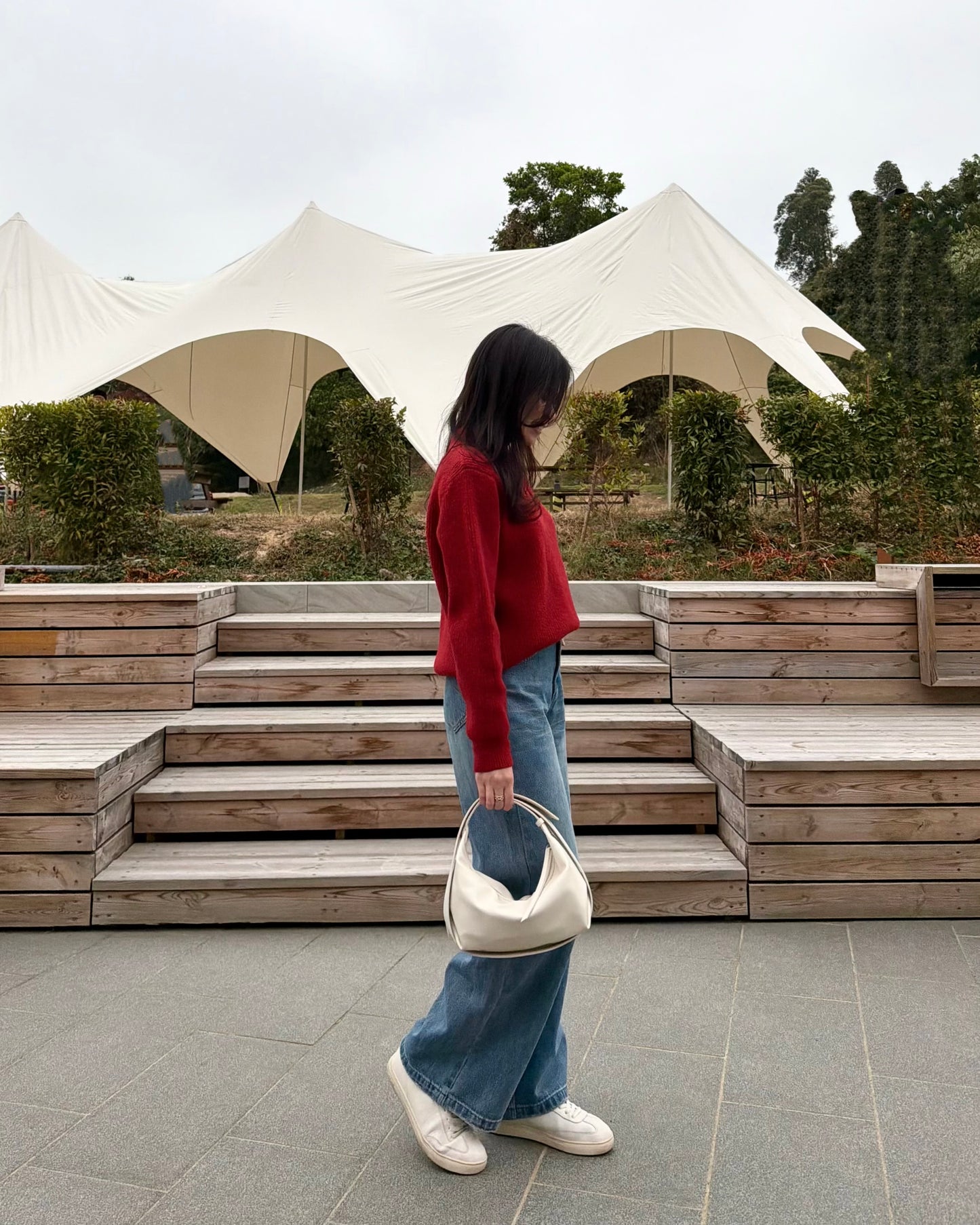 《現貨》筷子腳直筒寬牛褲