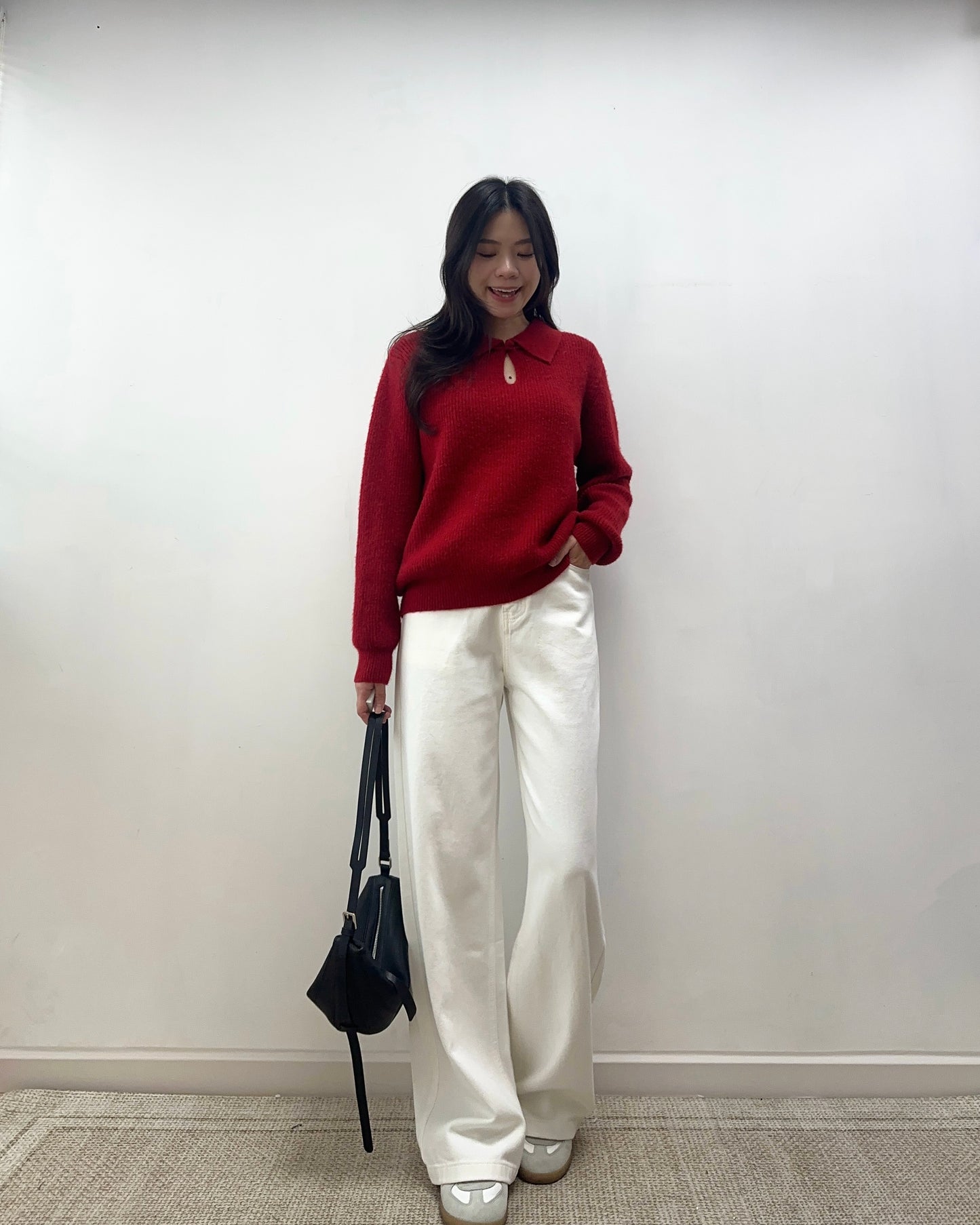 《現貨》筷子腳直筒寬牛褲