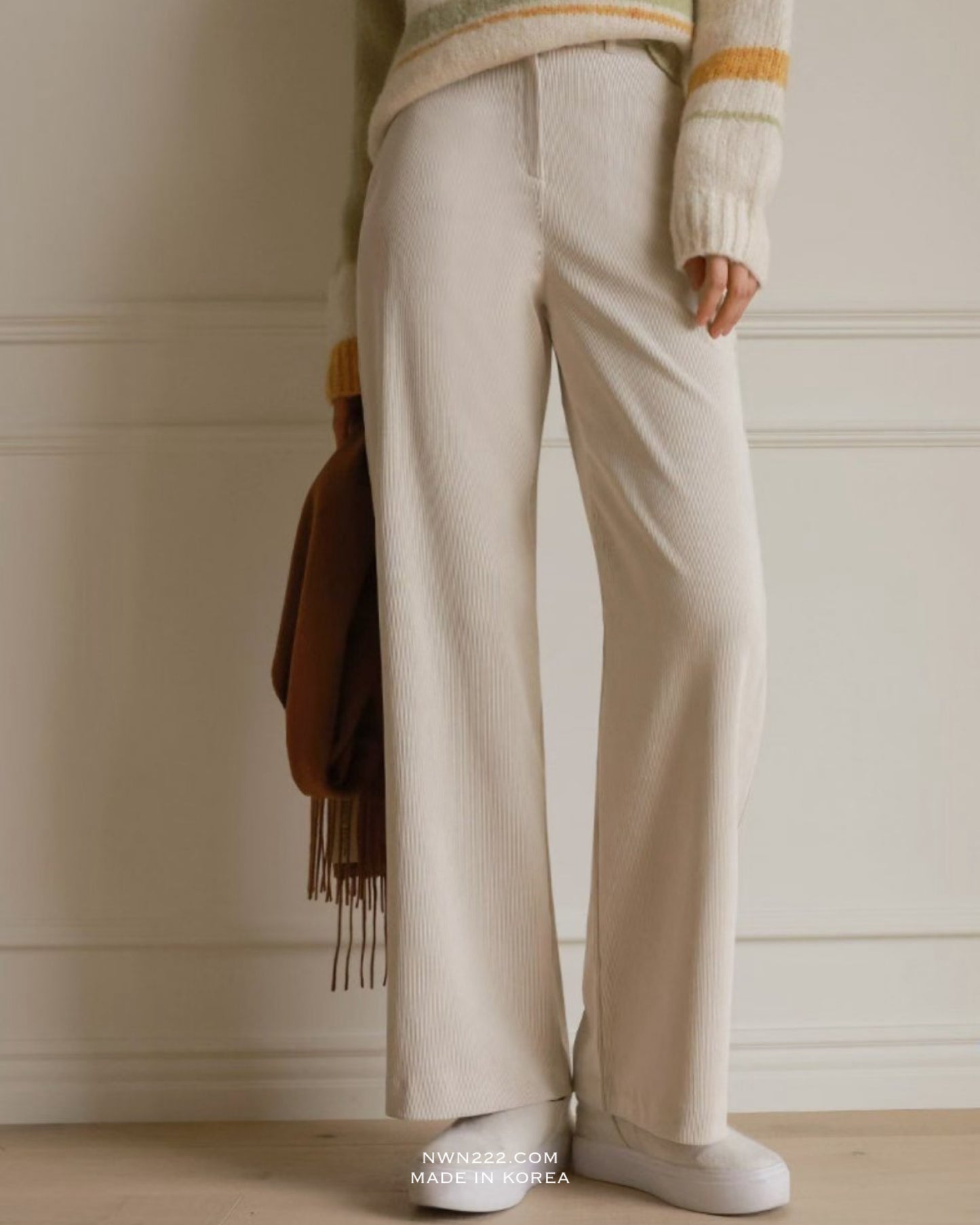 《現貨》燈芯絨面直筒褲