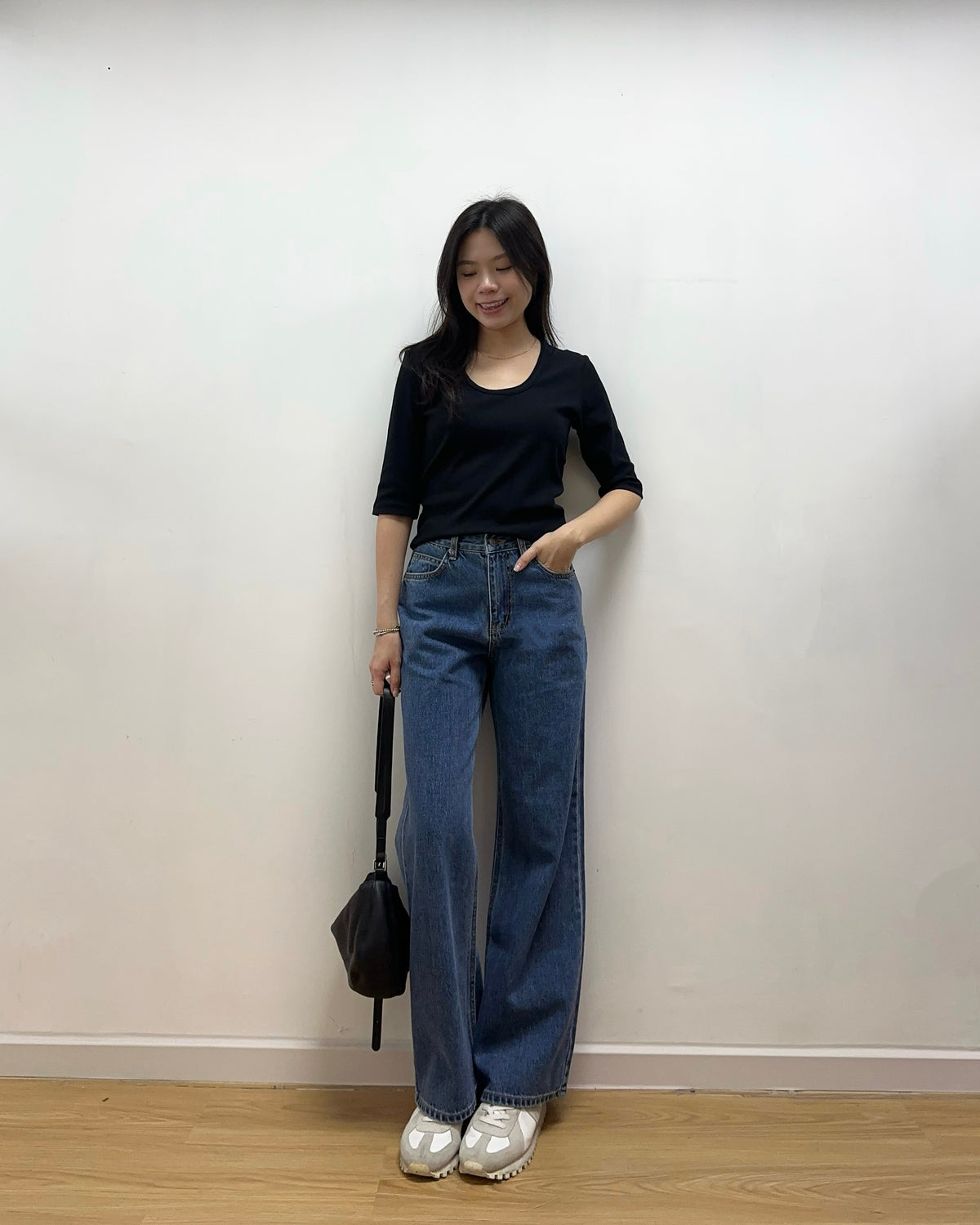 U領中袖Top Made by NWN
