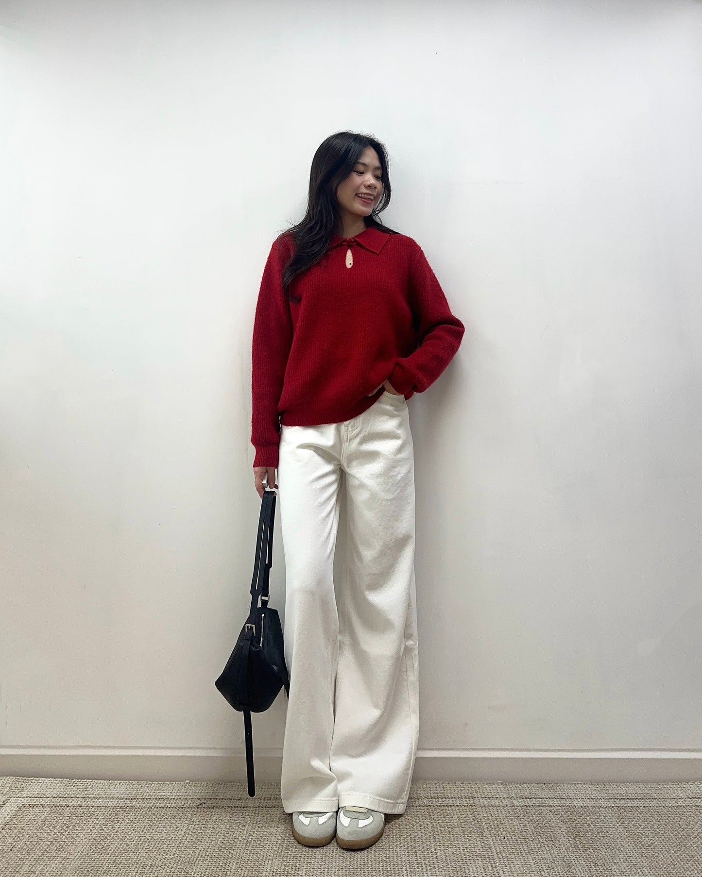 《現貨》筷子腳直筒寬牛褲