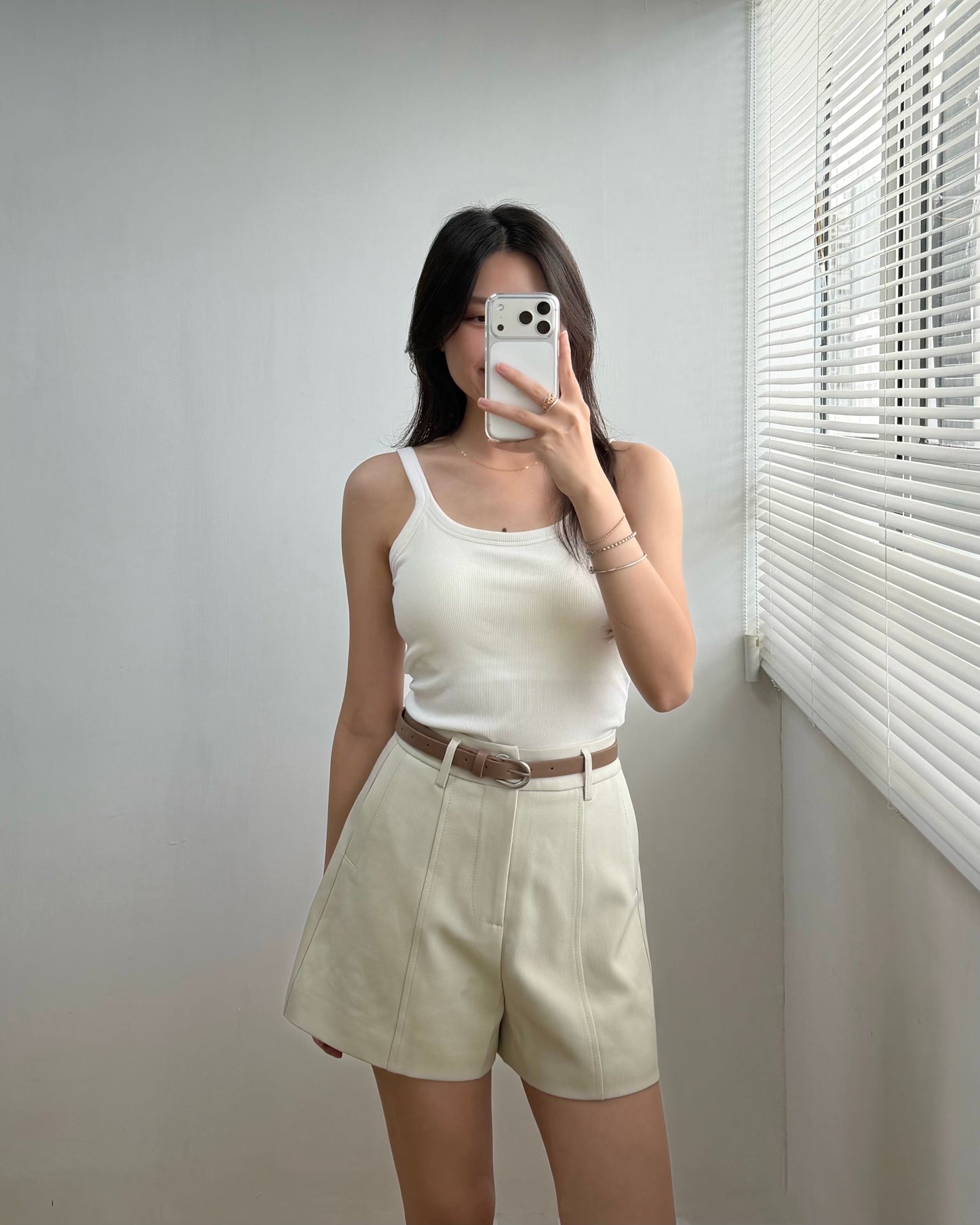 明線A cut 西裝短褲