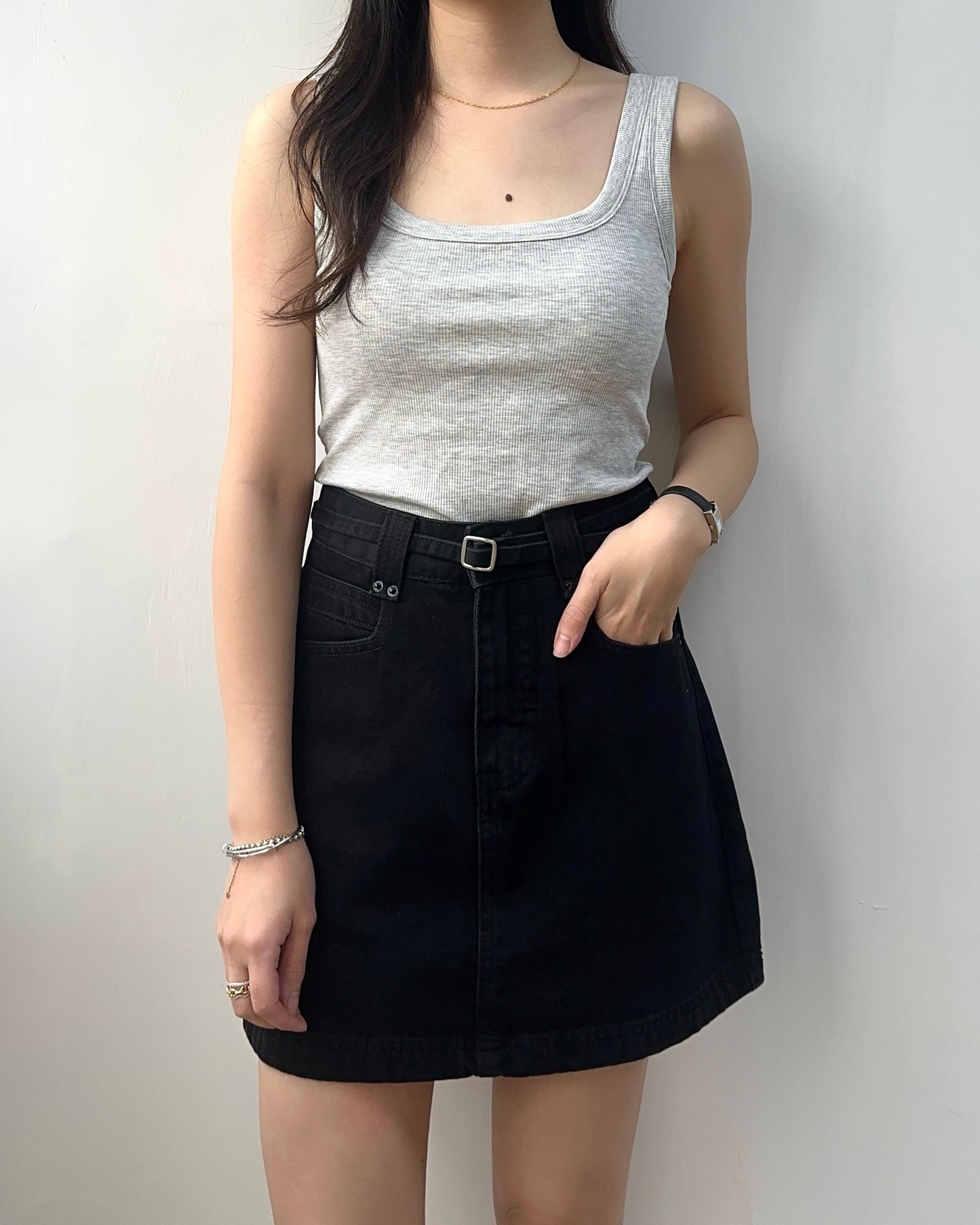 粗肩帶Basic Bra Top