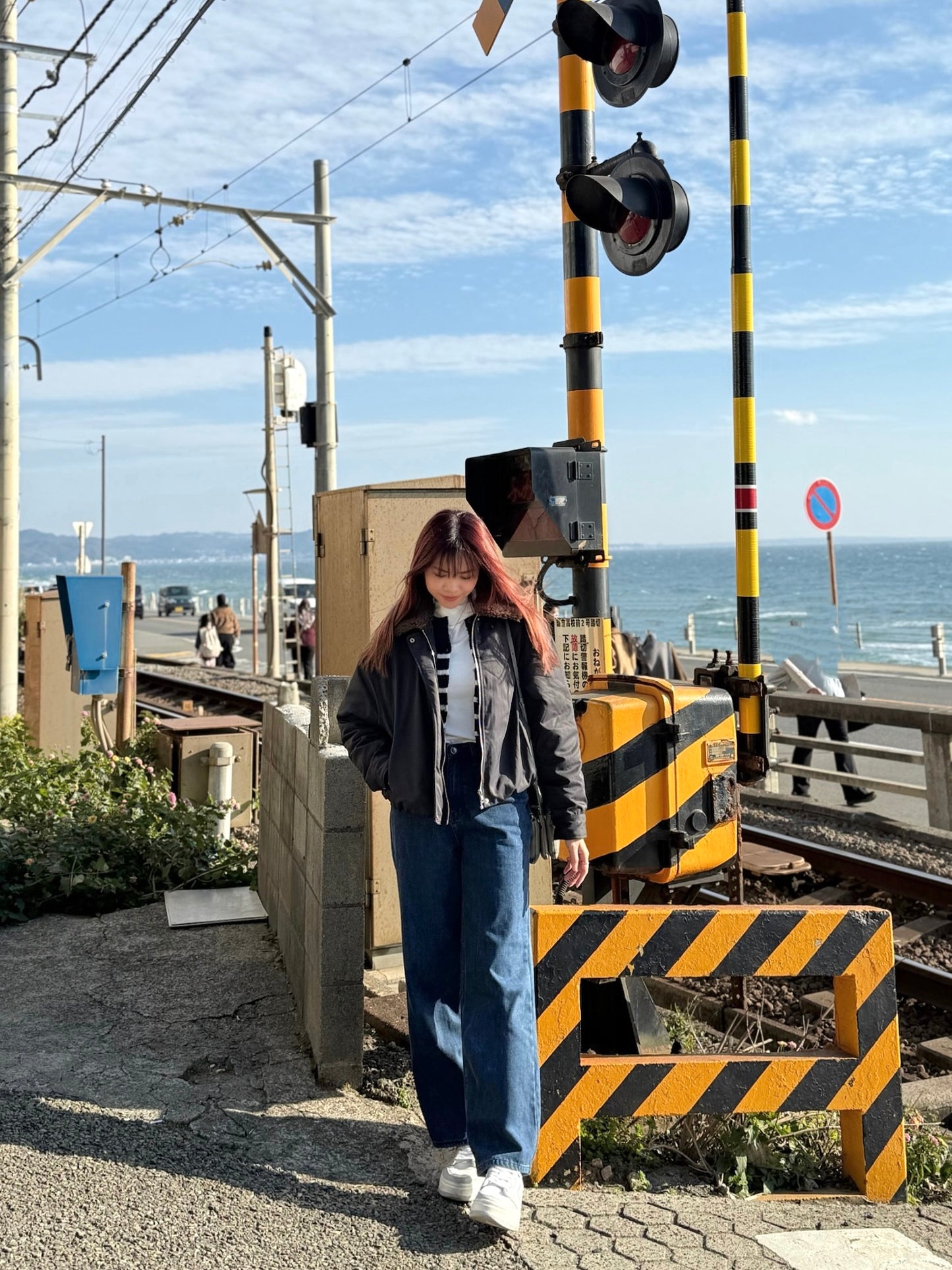 反領羊羔毛短羽絨