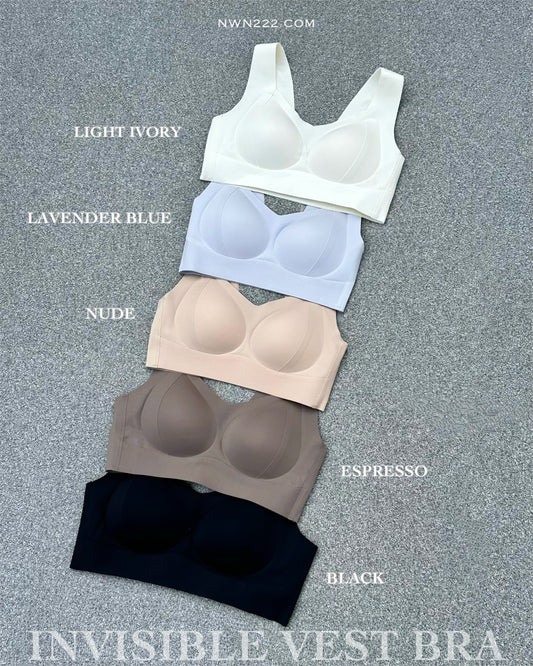 Invisible vest bra