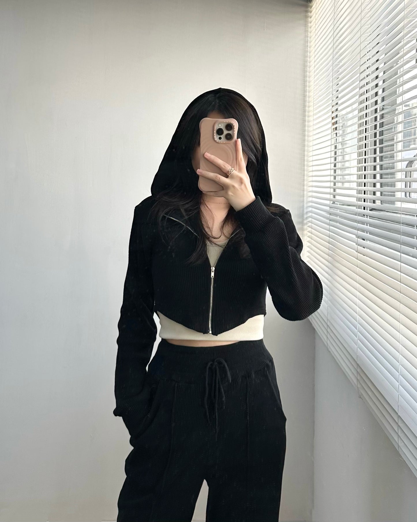 巨彈性休閑套裝