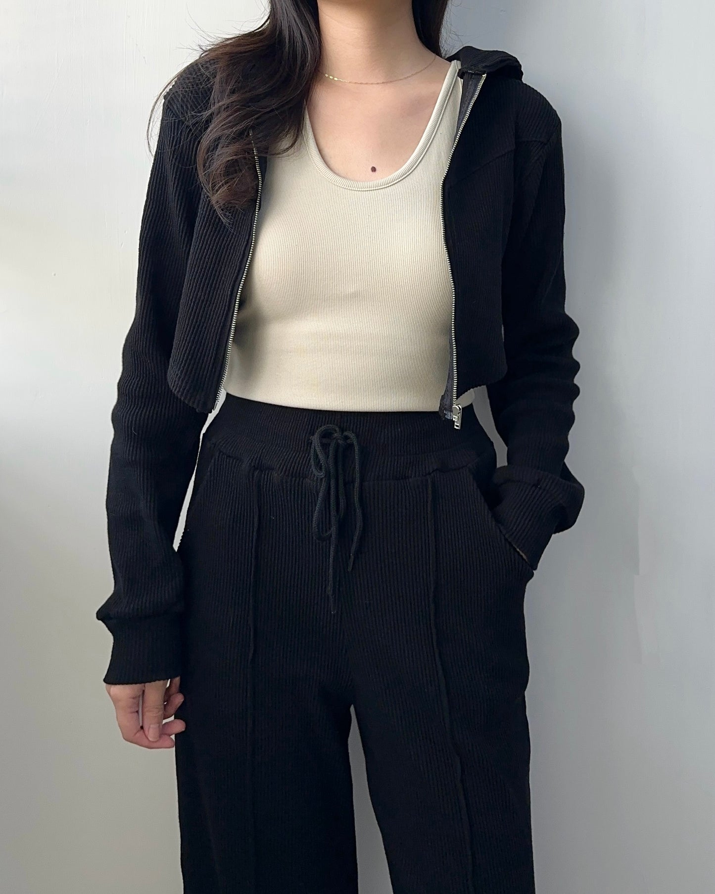 巨彈性休閑套裝