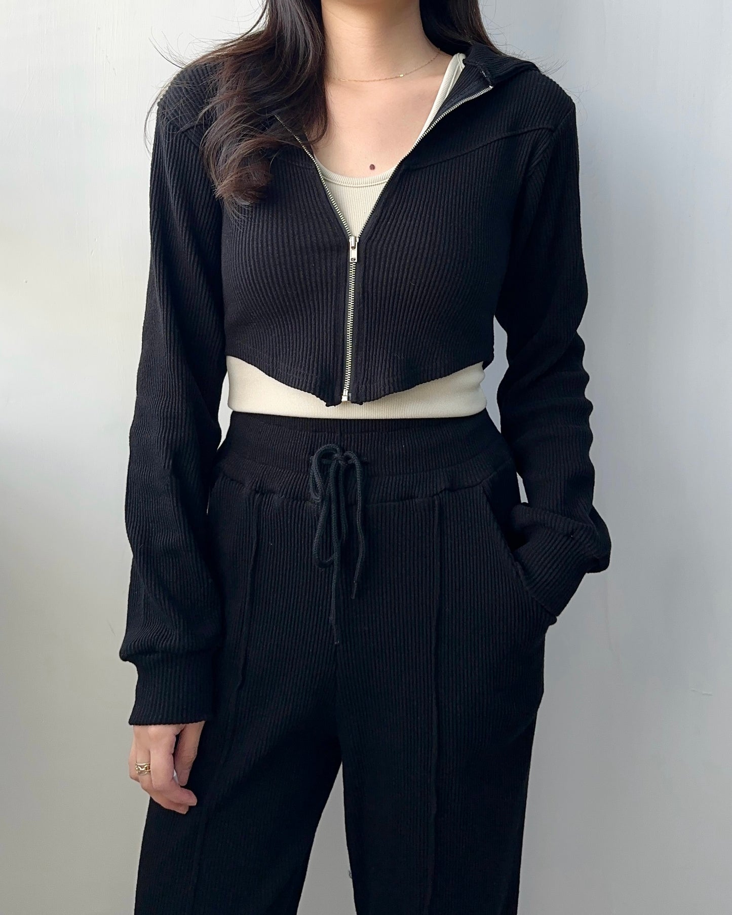 巨彈性休閑套裝