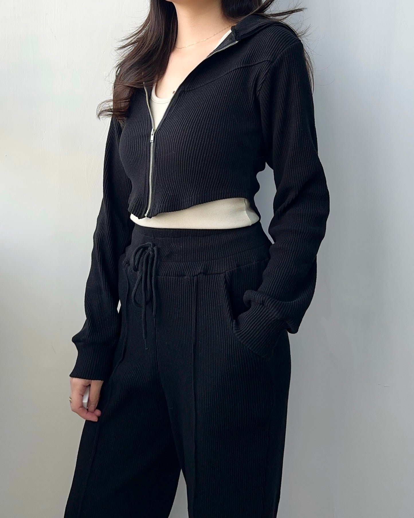 巨彈性休閑套裝