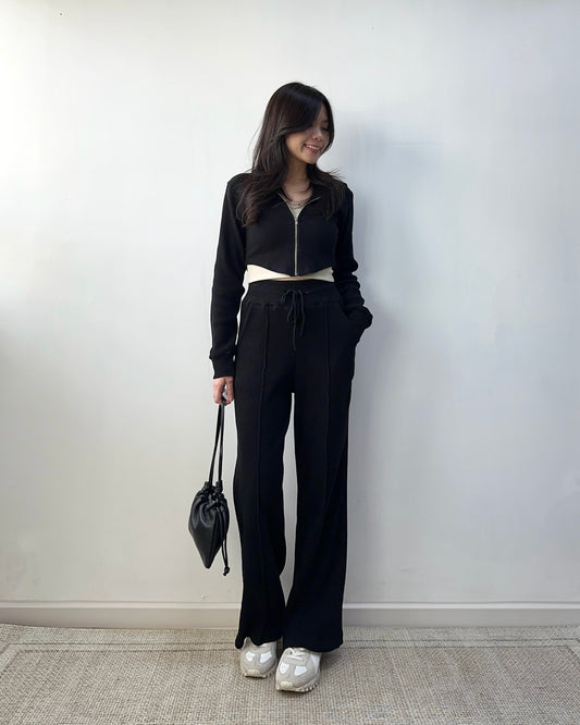 巨彈性休閑套裝