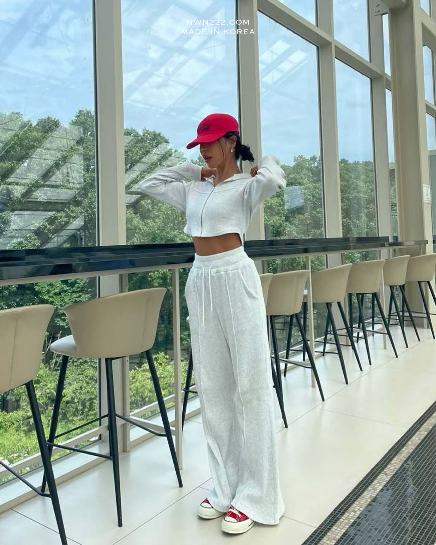 巨彈性休閑套裝