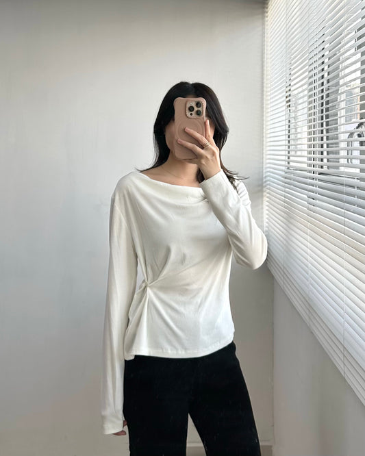 修身側扣Top