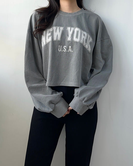 洗水短New York Top