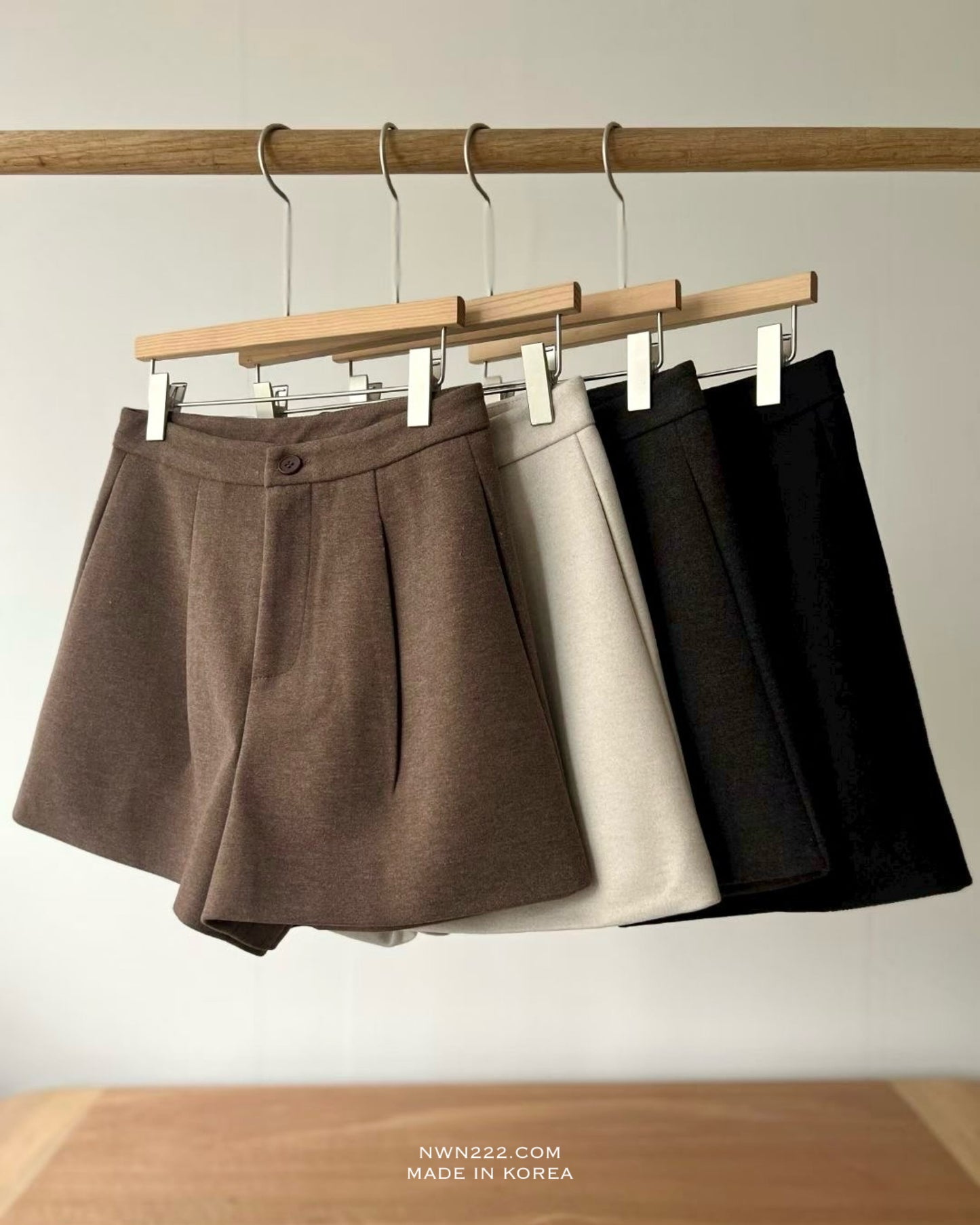 極簡約A cut 西裝短褲