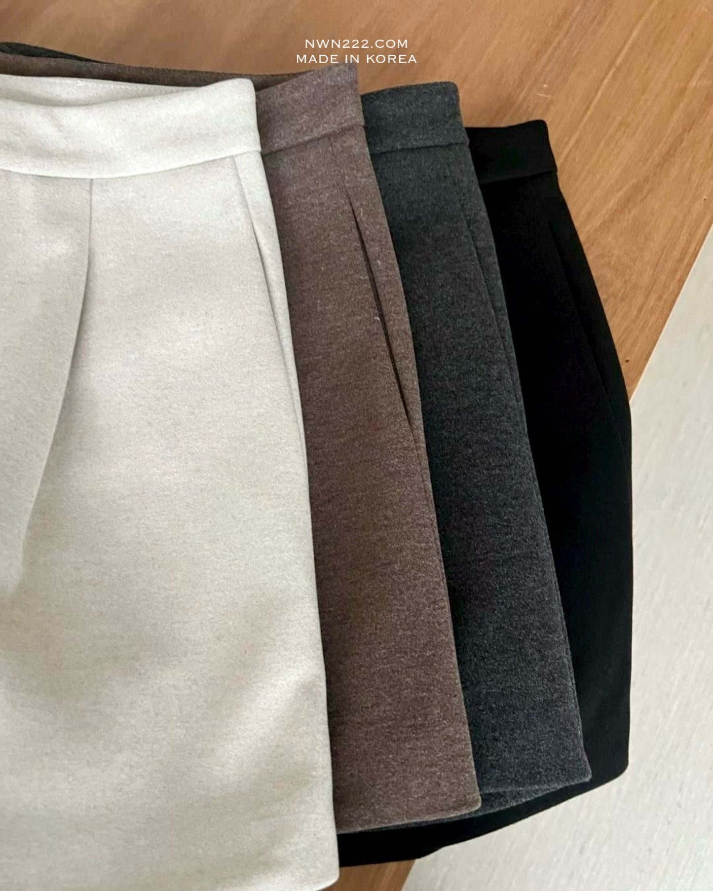 極簡約A cut 西裝短褲