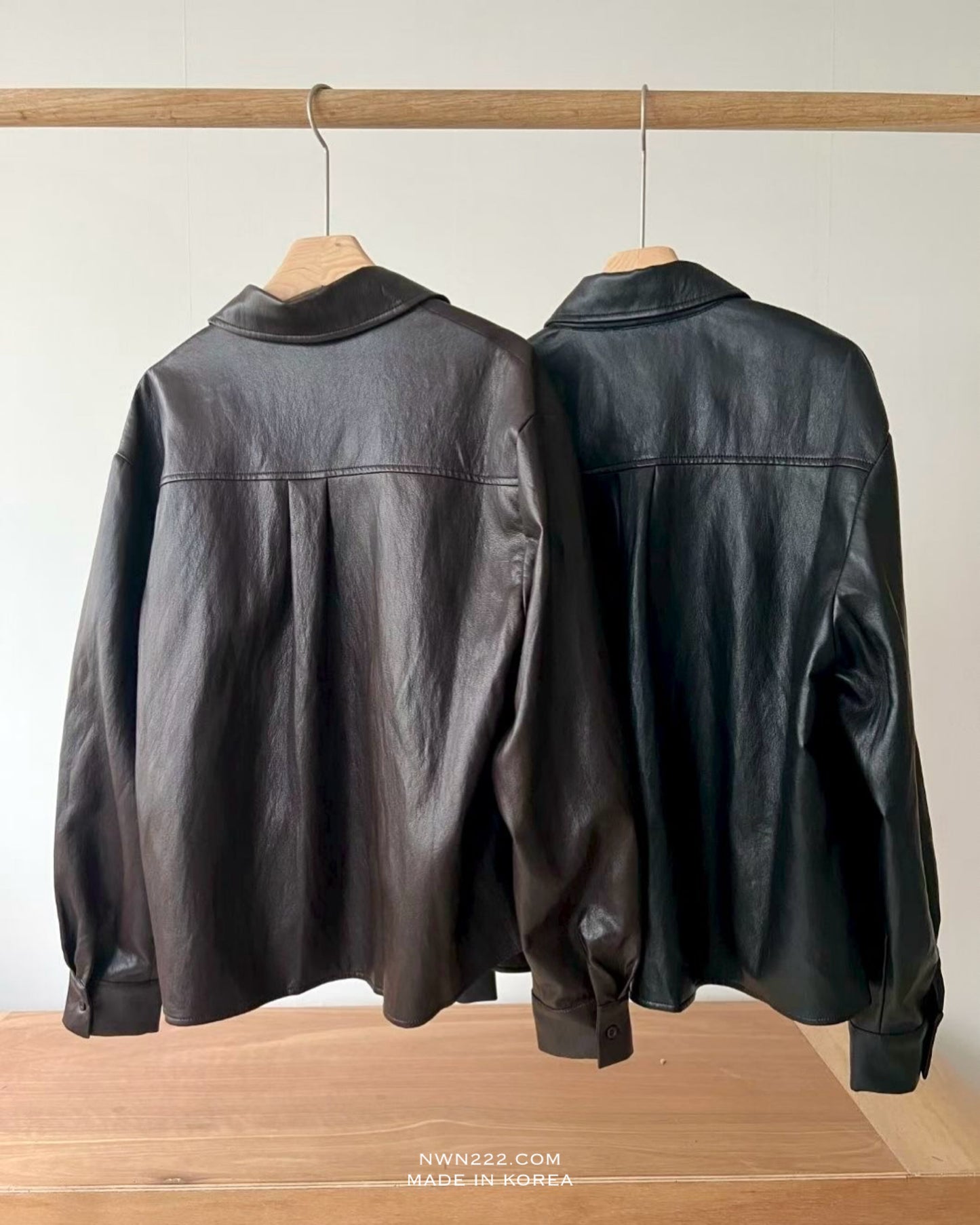 【預訂】仿皮恤衫