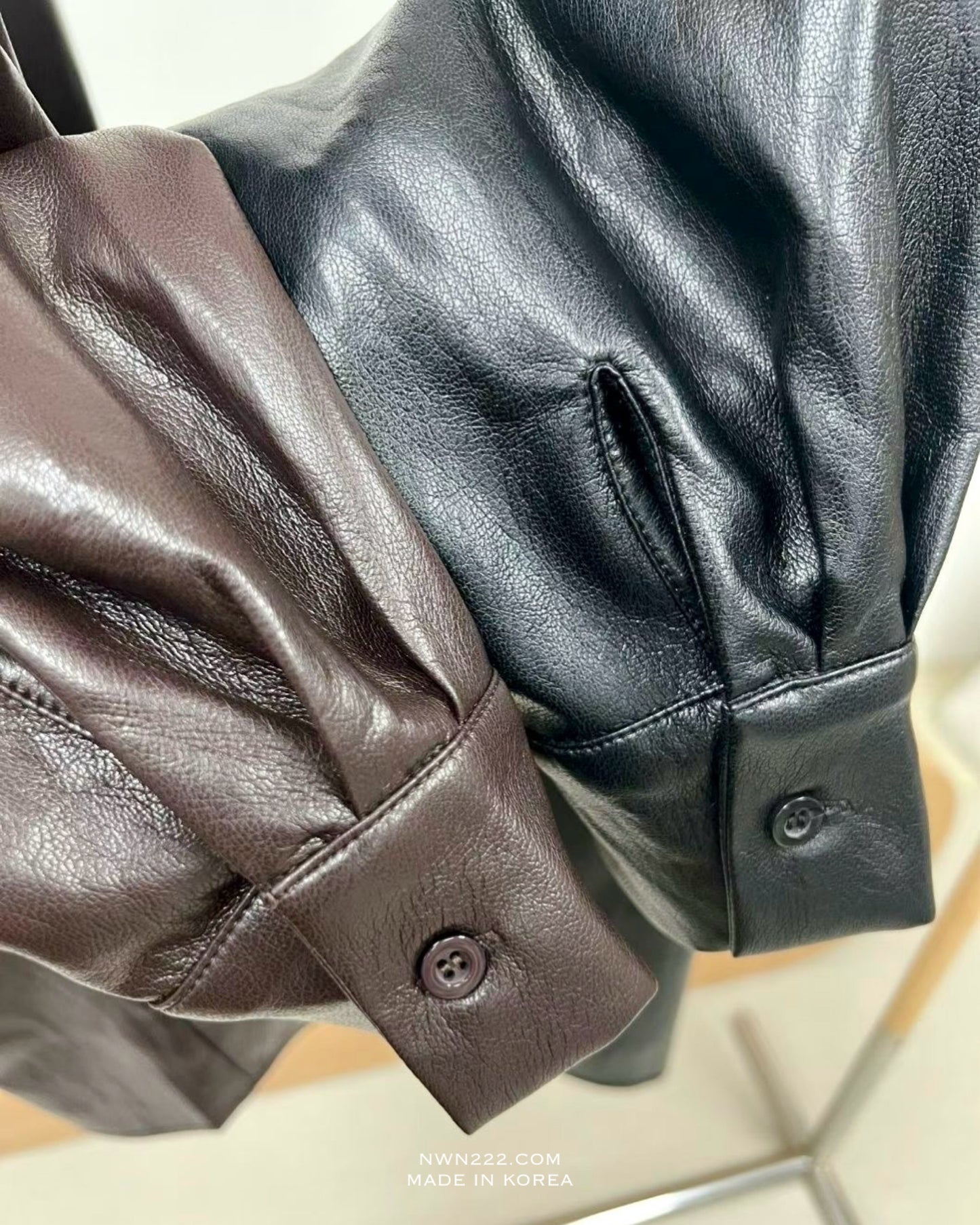 【預訂】仿皮恤衫