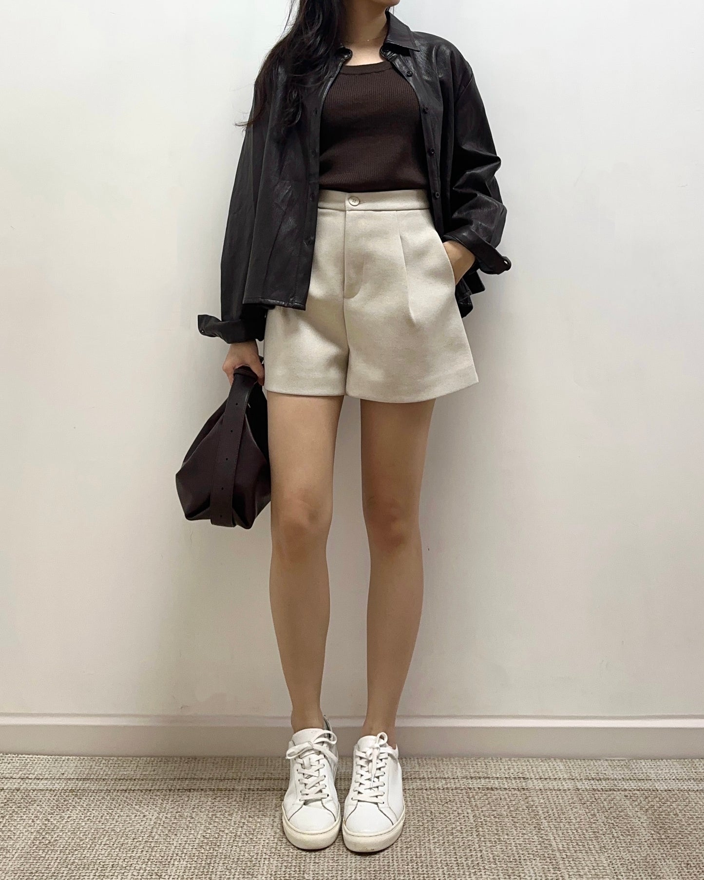 【預訂】仿皮恤衫