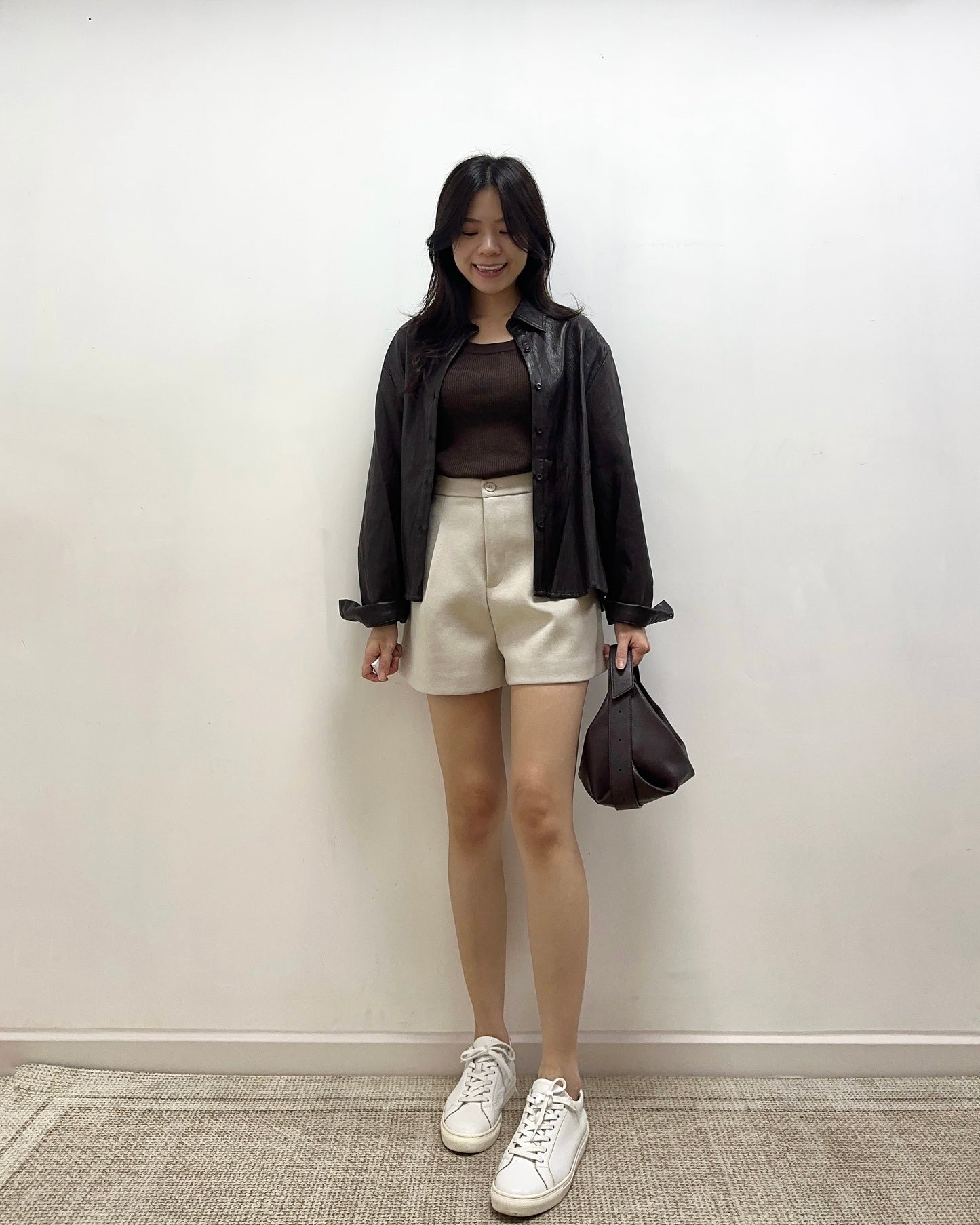 【預訂】仿皮恤衫