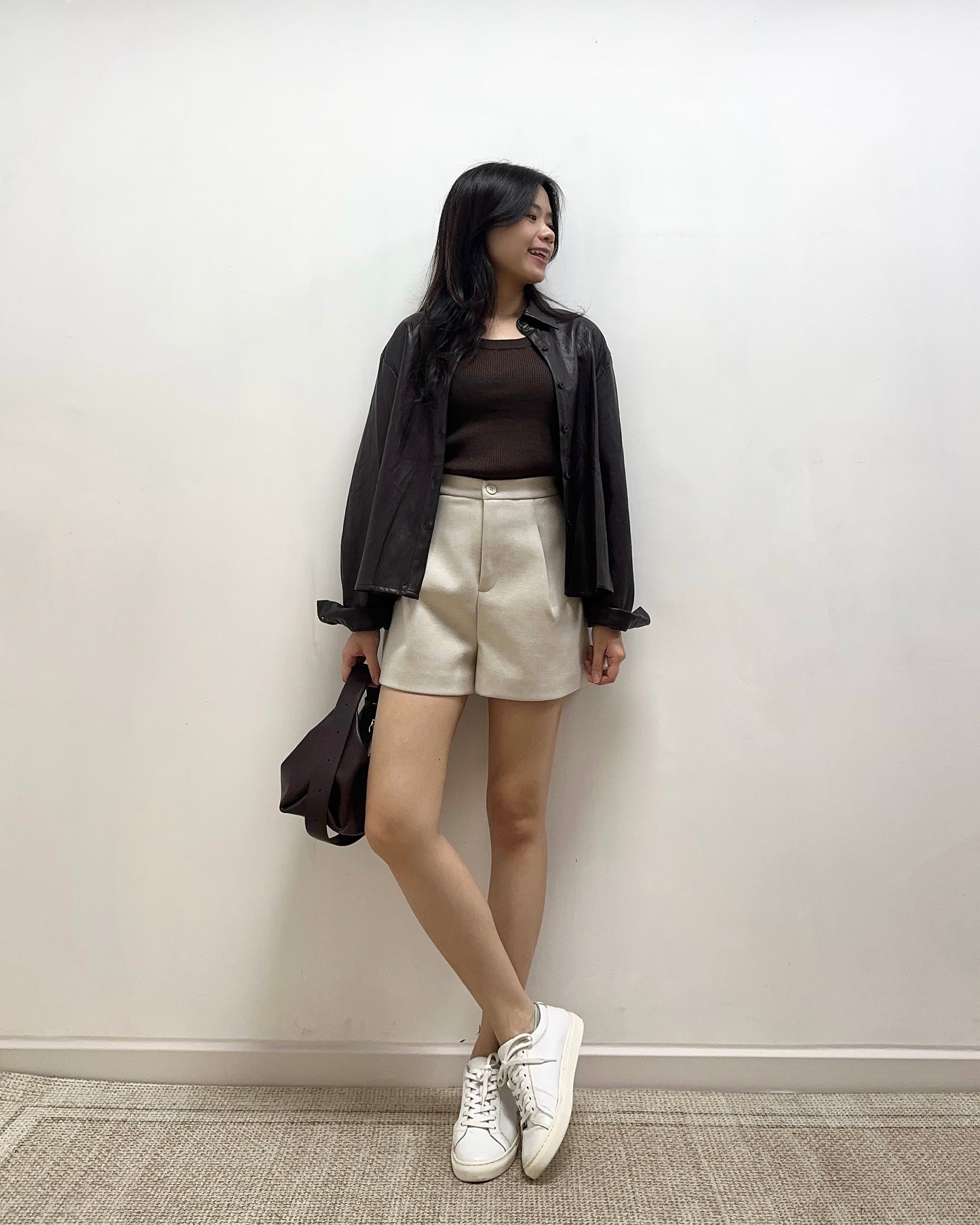 【預訂】仿皮恤衫