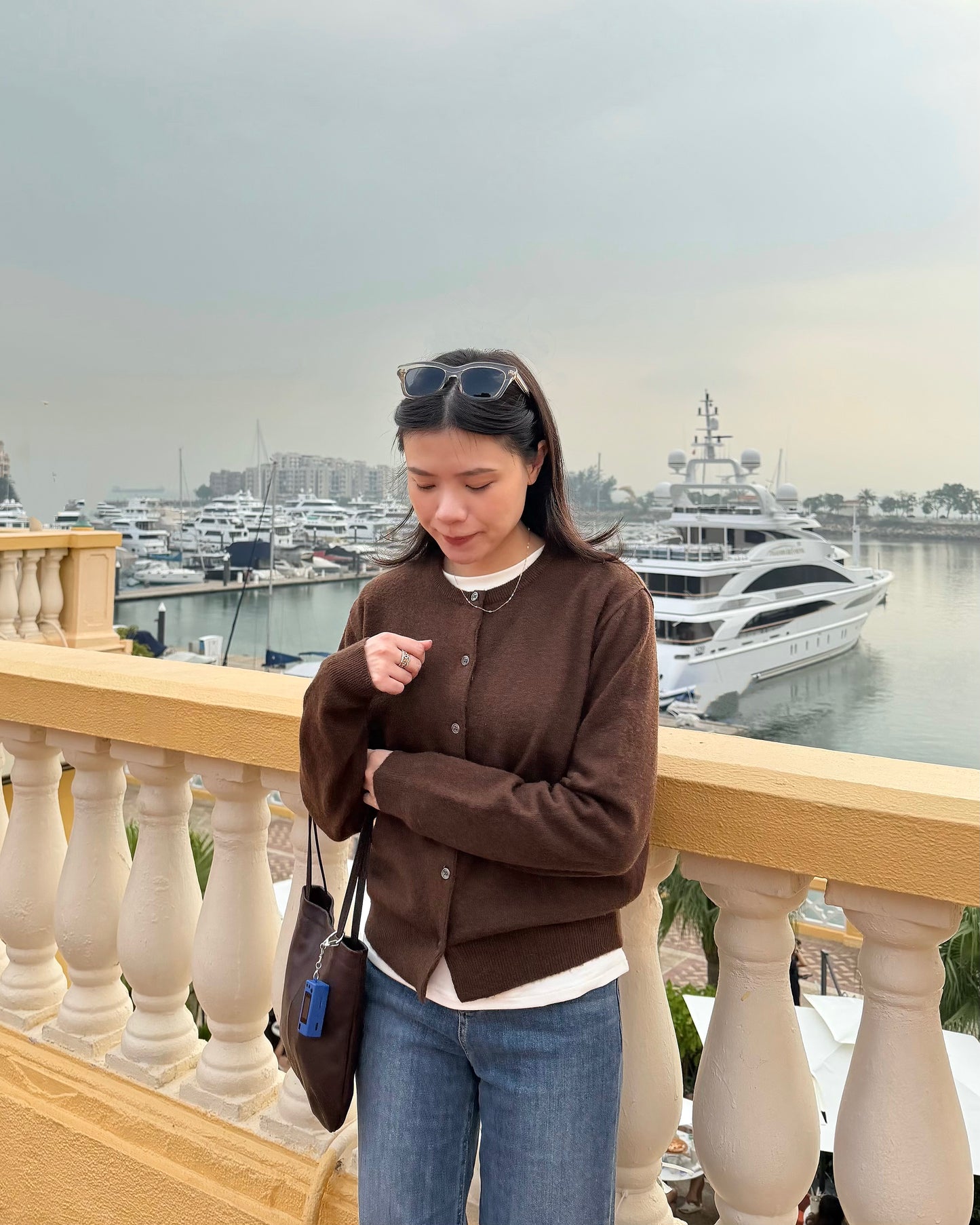 【預訂】方包真羊皮袋