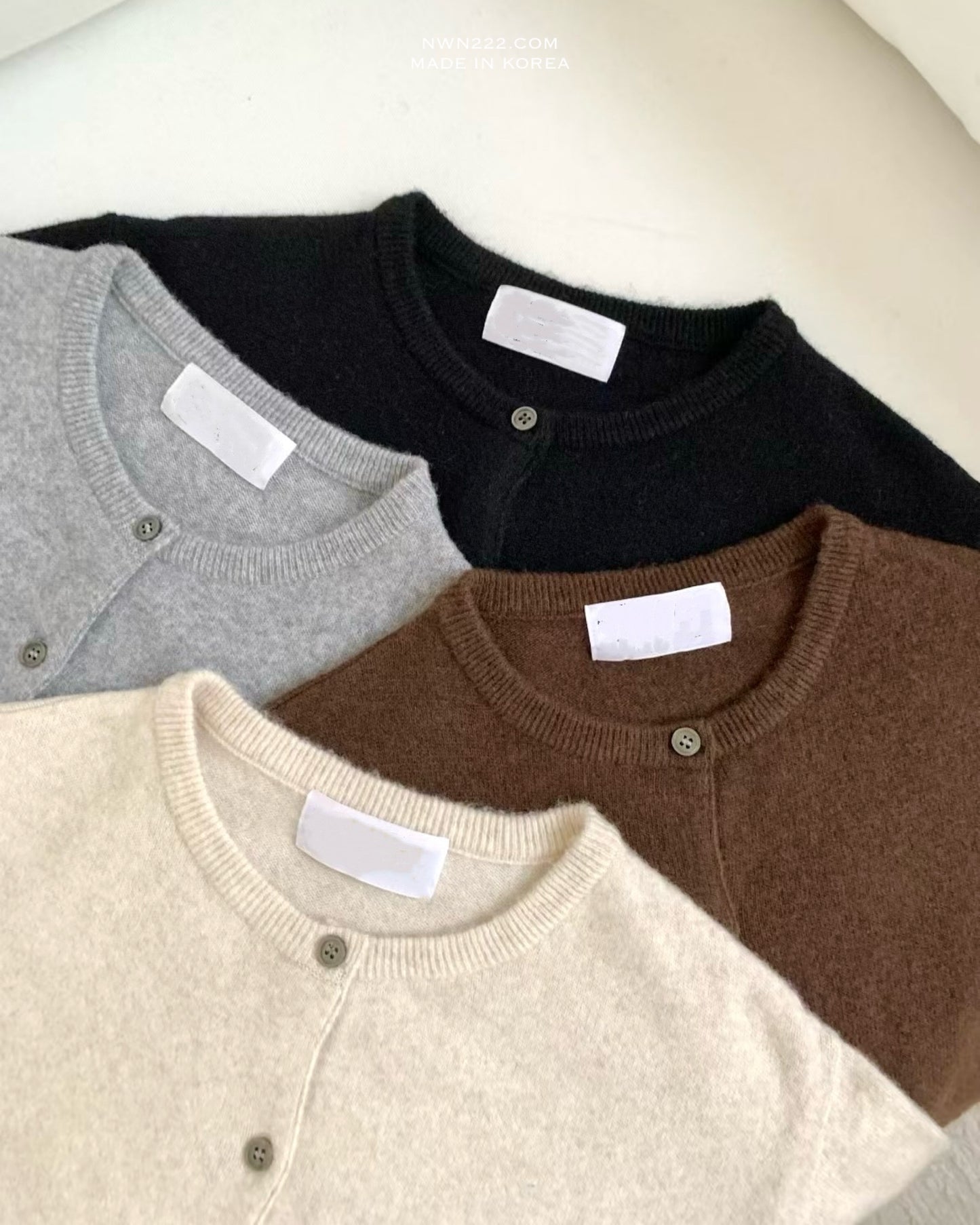 Basic寬鬆毛冷外套