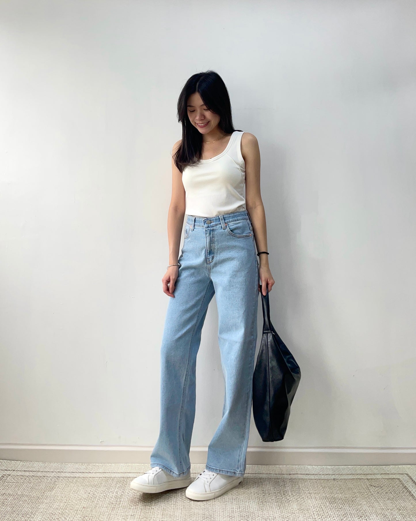 斜明線背心Bra Top