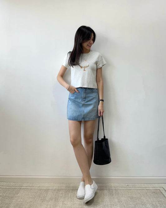 Basic 牛仔短裙
