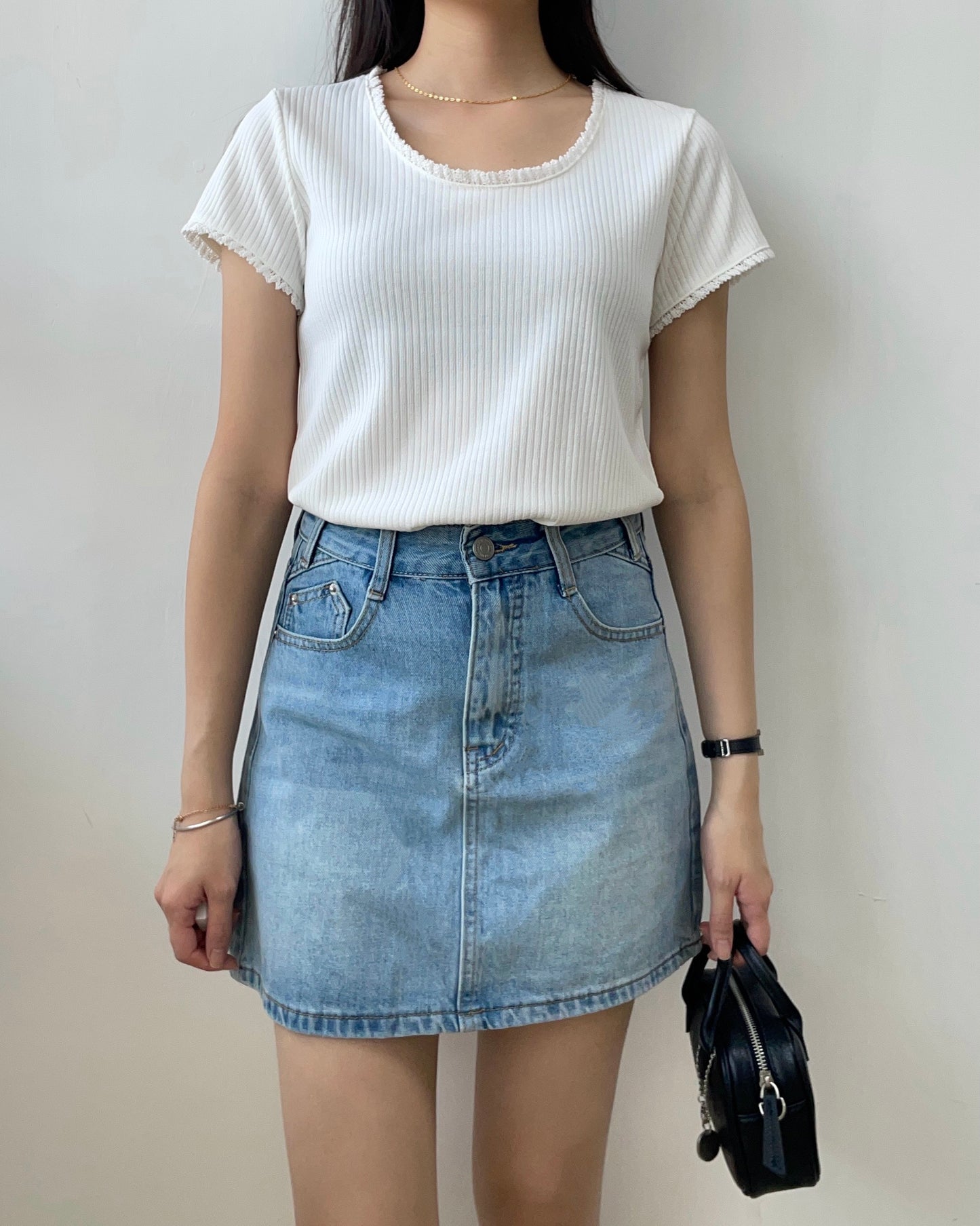 Basic 牛仔短裙