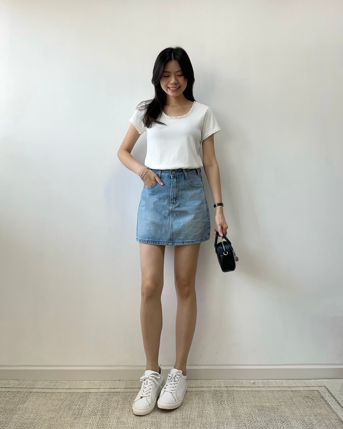 【預訂】花邊紋Tee