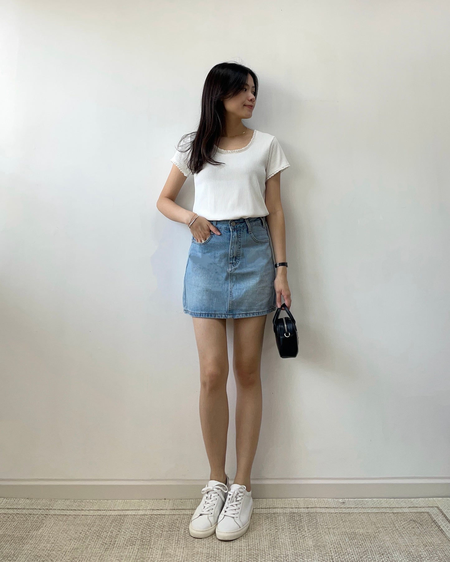 Basic 牛仔短裙