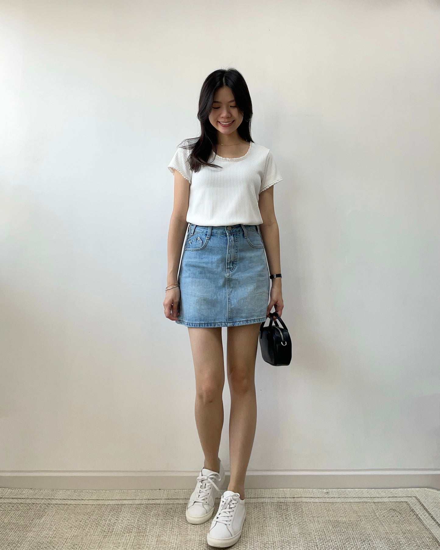 Basic 牛仔短裙