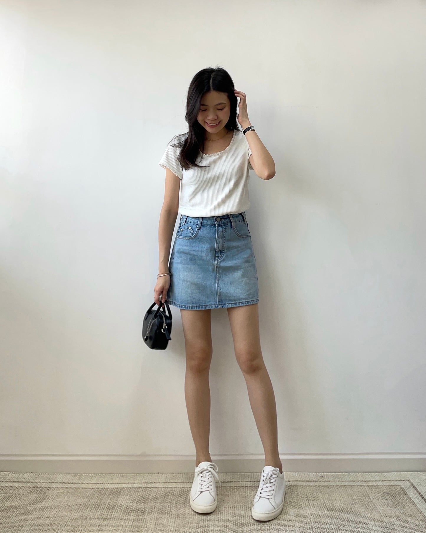 Basic 牛仔短裙